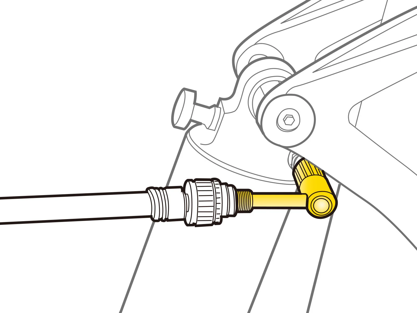 Adaptateur de Valve TOPEAK SCHRADER PRESSURE-RITE - Image 3