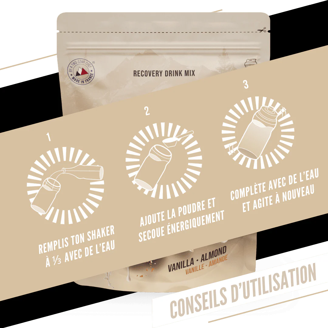 Boisson de Récupération BAOUW RECOVERY (500g) Vanille Amande - Image 6