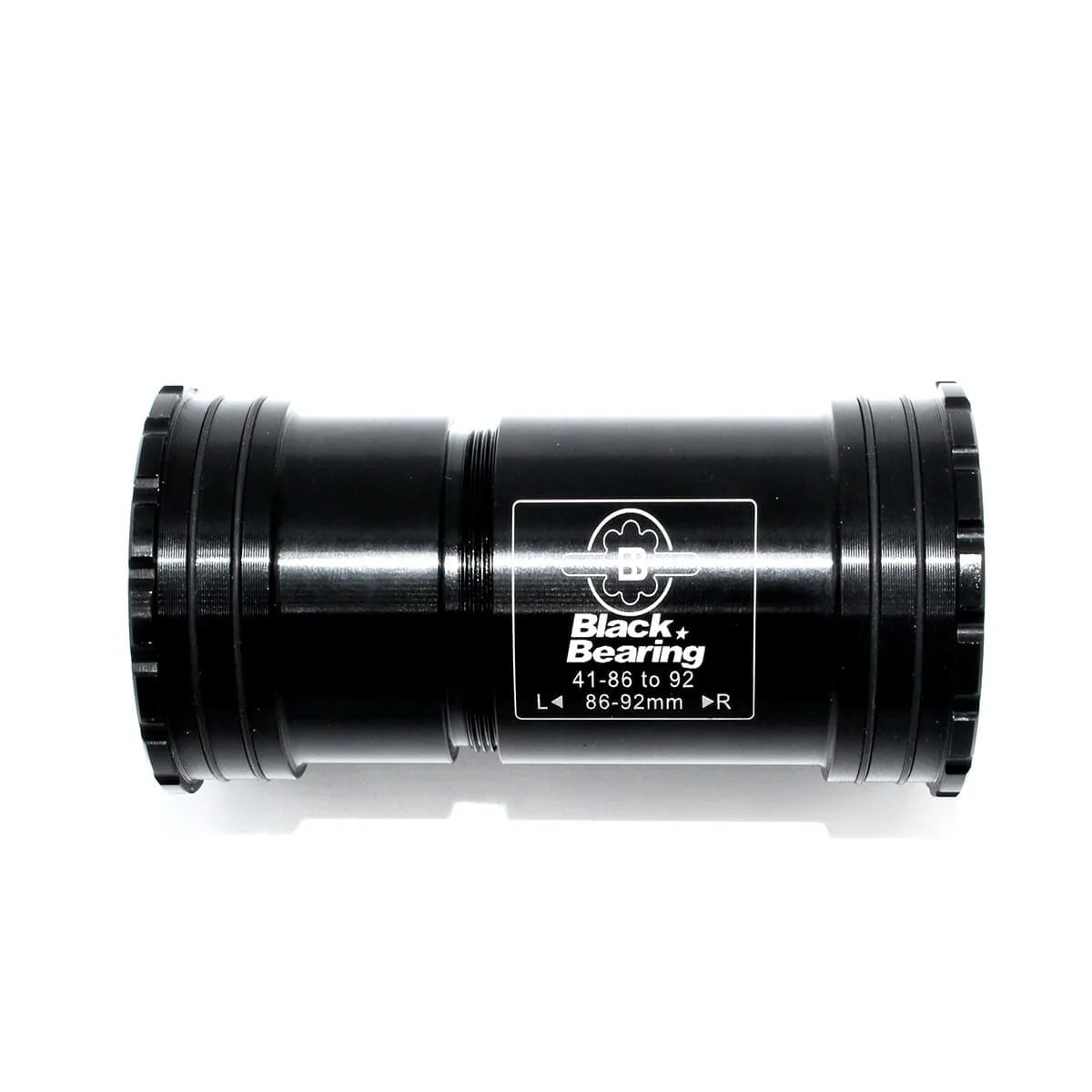Boîtier de Pédalier BLACK BEARING Press Fit 86/92 Axe 24 mm et GXP Céramique - Image 2