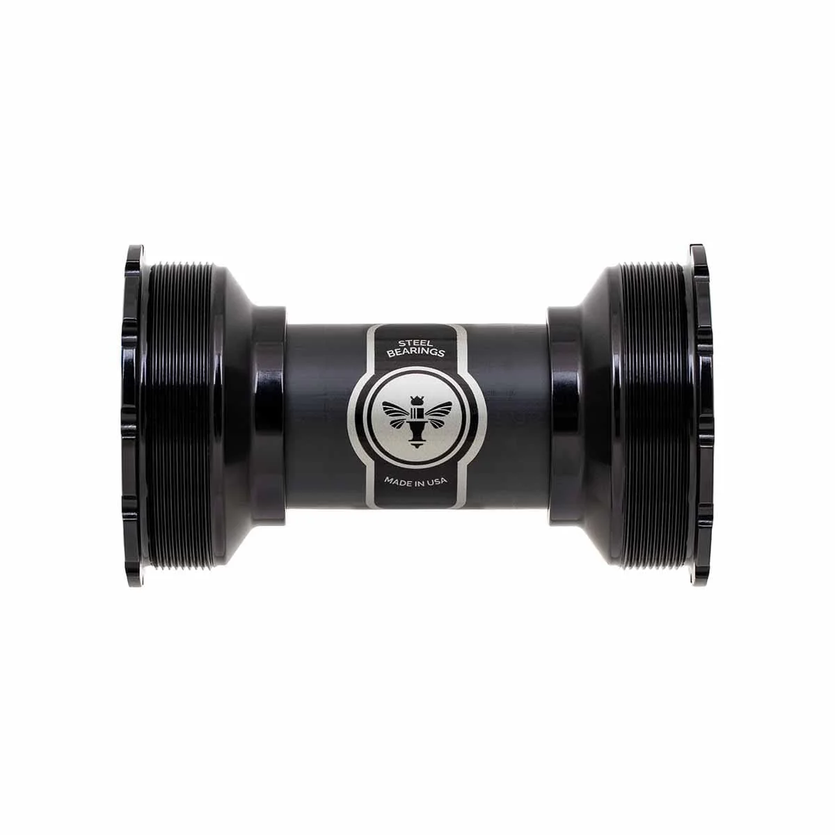 Boîtier de Pédalier CHRIS KING ThreadFit T47 24I 86/92mm Noir Mat