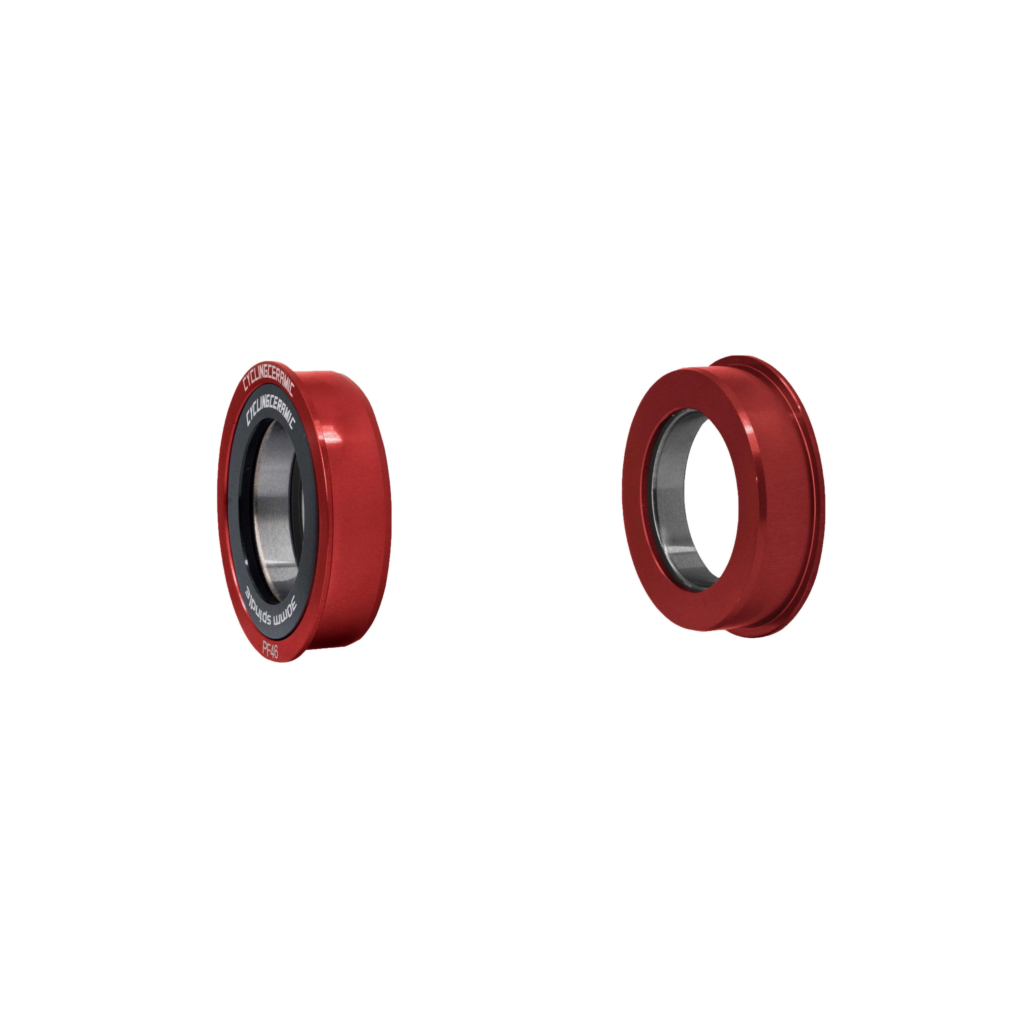 Boîtier de Pédalier CYCLINGCERAMIC BB386EVO-30 Rouge