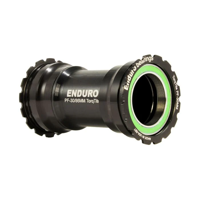 Boitier de pédalier ENDURO BEARINGS TORQTITE BB386 Axe 30mm Acier Inoxydable Noir - Image 2