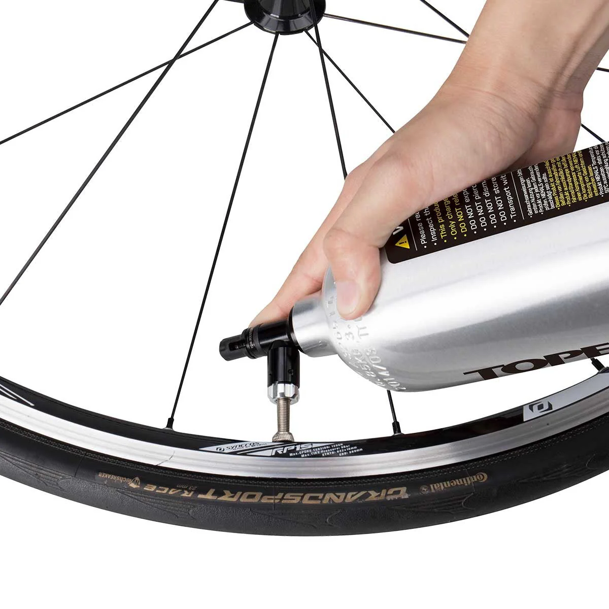 Cartouche Compresseur Tubeless TOPEAK TUBIBOOSTER - Image 2