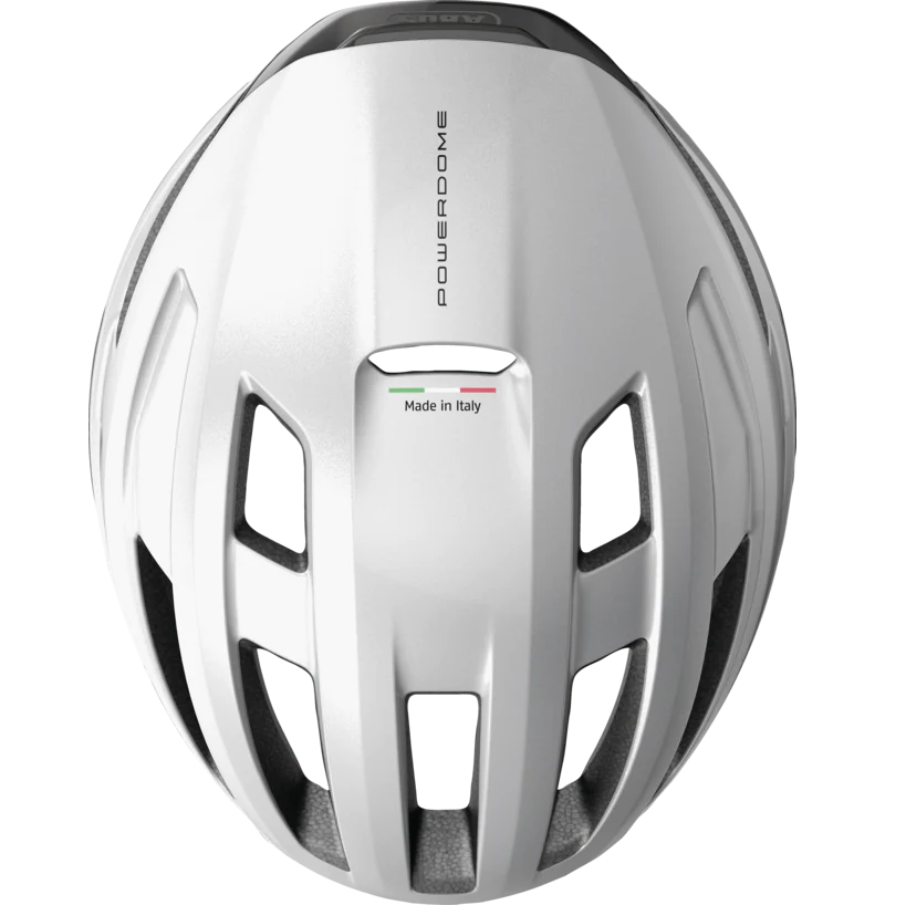 Casque Route ABUS POWERDOME Argent - Image 2
