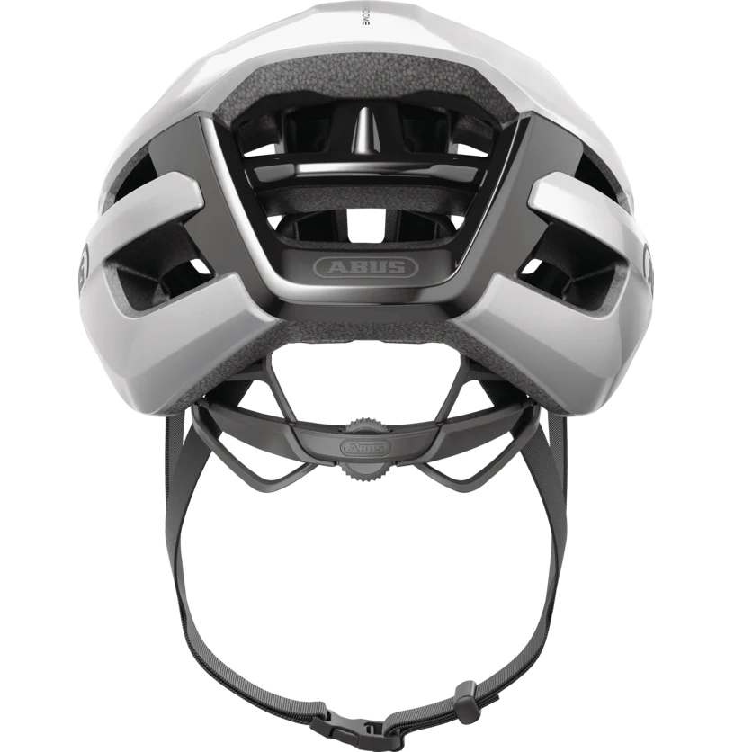 Casque Route ABUS POWERDOME Argent - Image 4