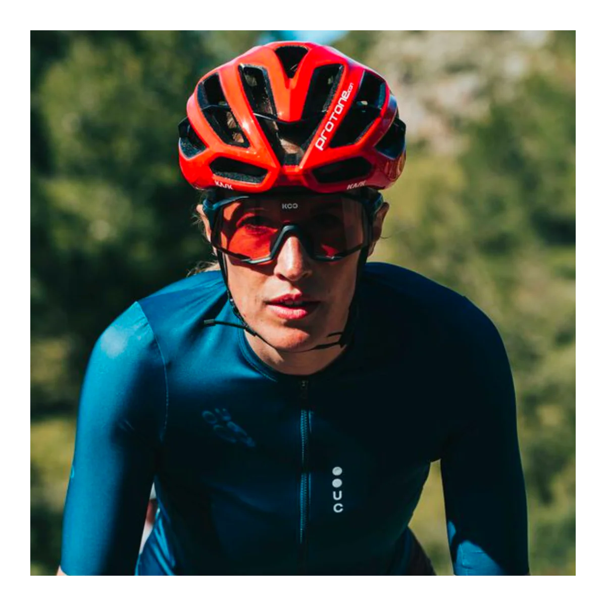 Casque Route KASK PROTONE ICON Rouge - Image 4