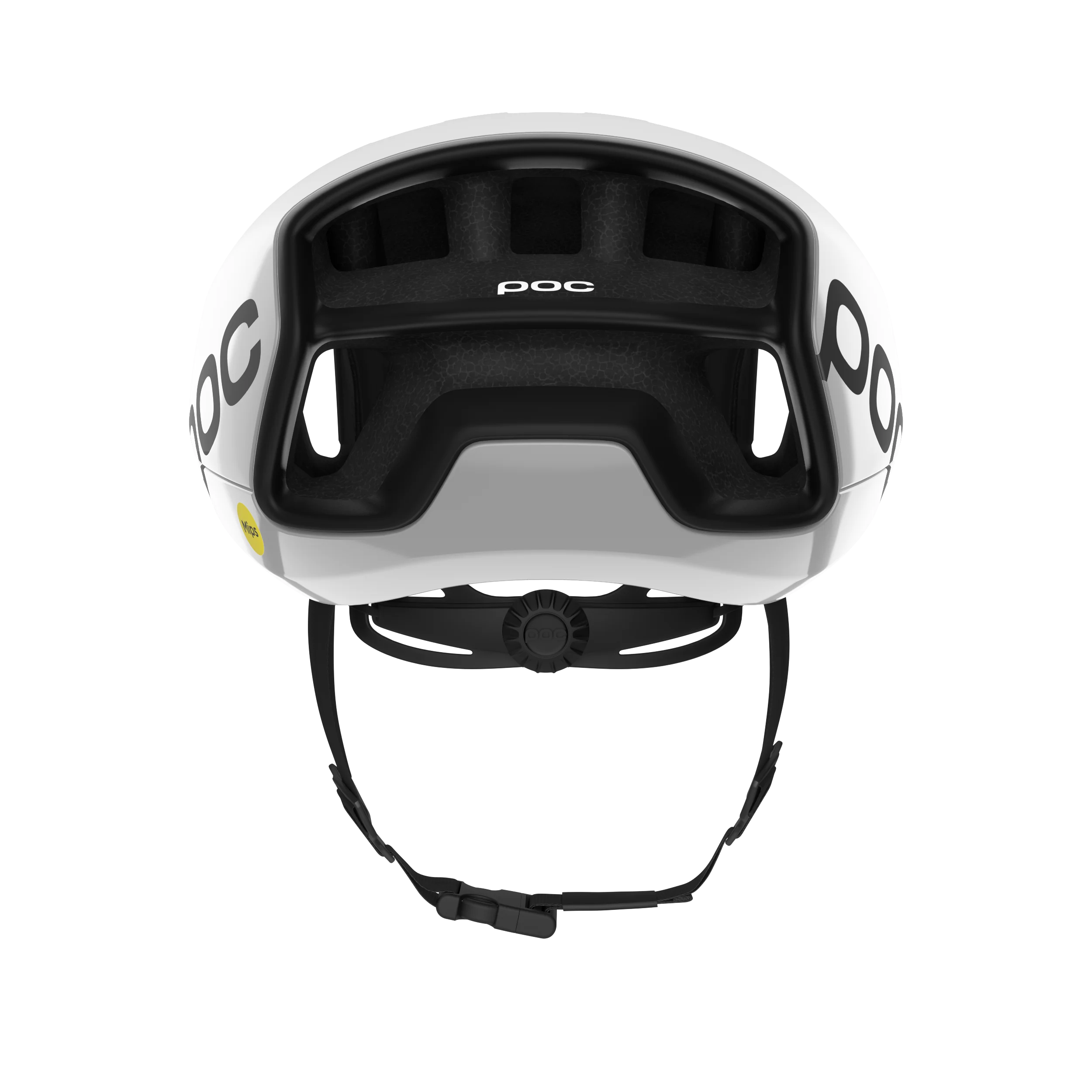 Casque Route POC CYTAL MIPS Blanc/Noir Matt - Image 4