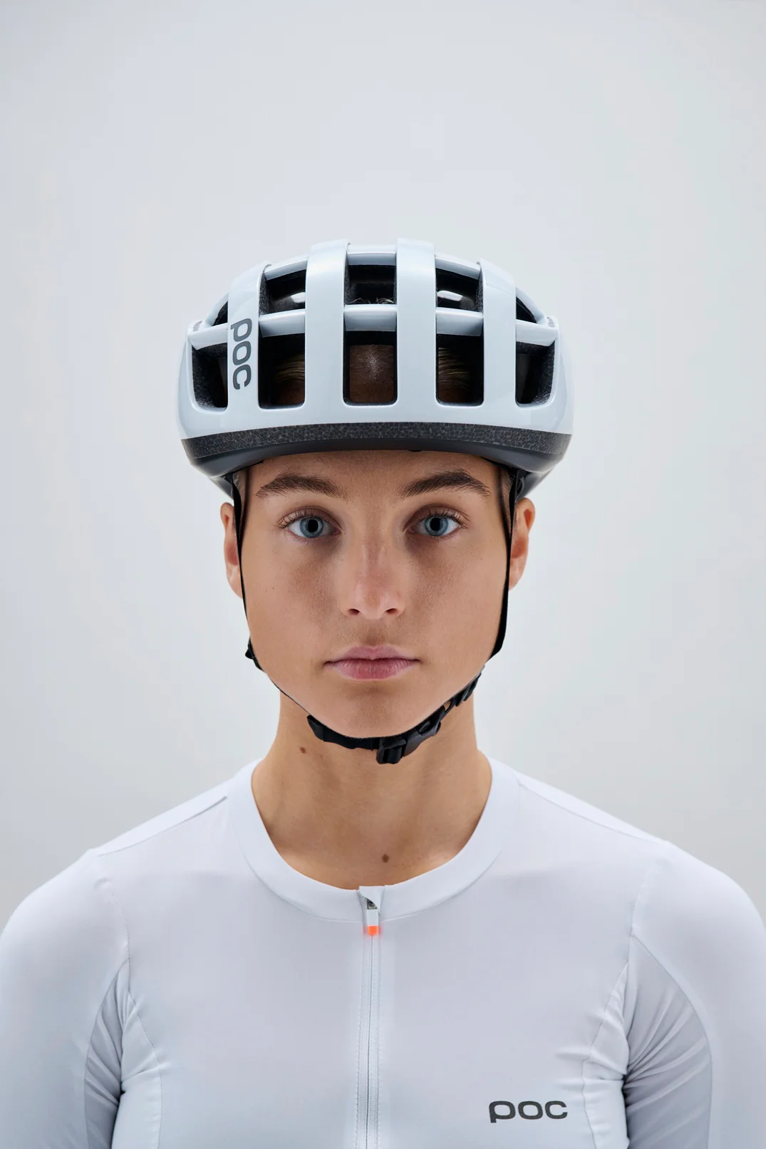 Casque Route POC CYTAL LITE Blanc/Noir Matt - Image 5