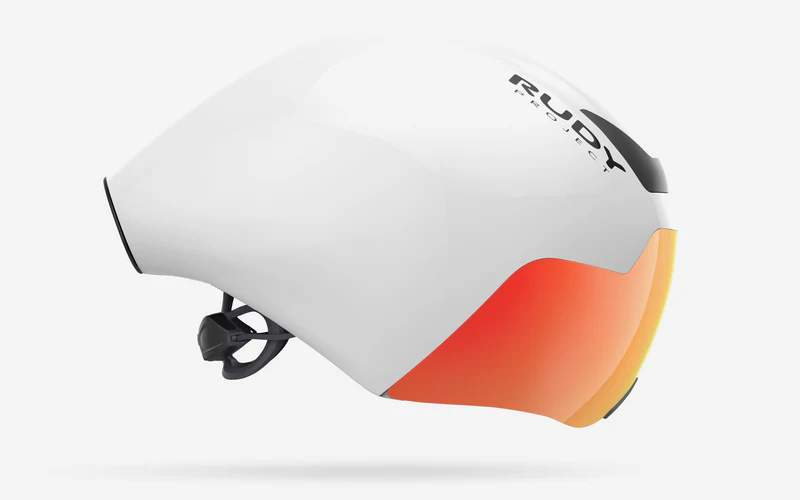 Casque Route RUDY PROJECT THE WING Blanc/Rouge - Image 5