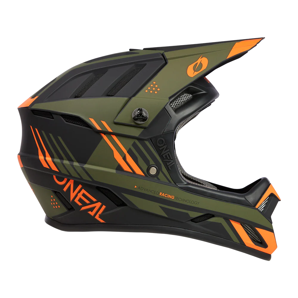 Casque VTT O'NEAL BACKFLIP STRIKE Noir/Orange/Vert - Image 3