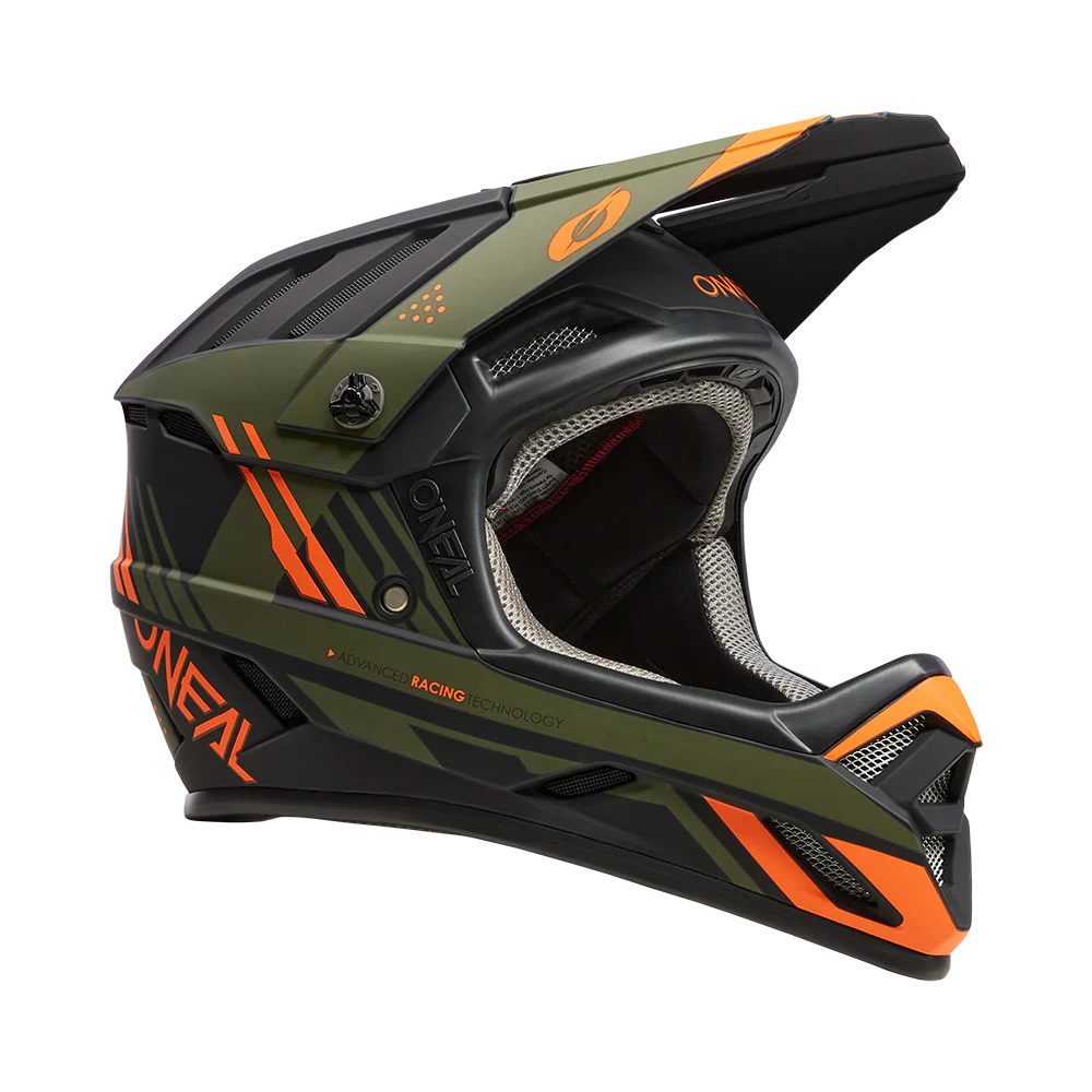 Casque VTT O'NEAL BACKFLIP STRIKE Noir/Orange/Vert - Image 4