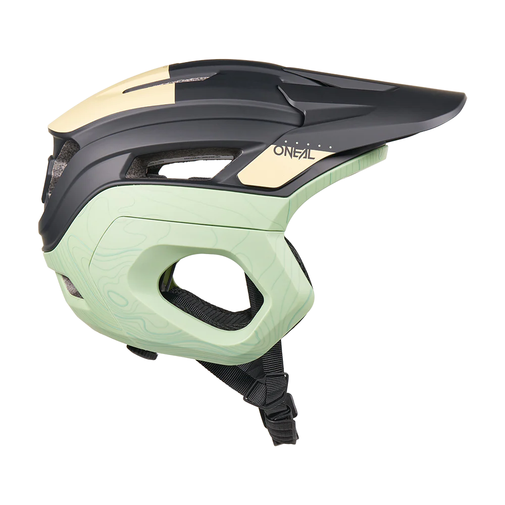 Casque VTT O'NEAL TRAPPER EVO TOPO Noir/Sand/Mint - Image 5