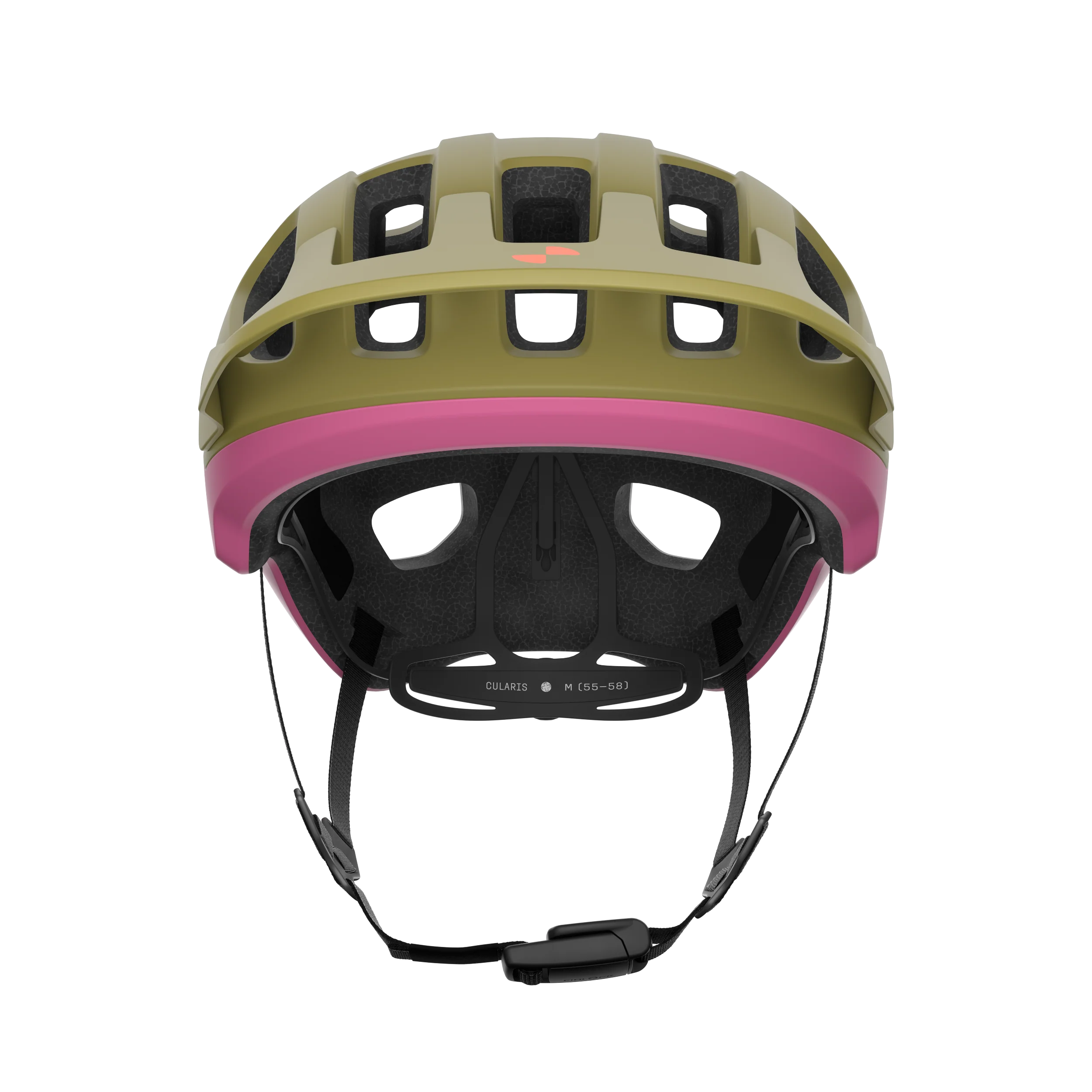 Casque VTT POC CULARIS Vert/Rose Matt - Image 2