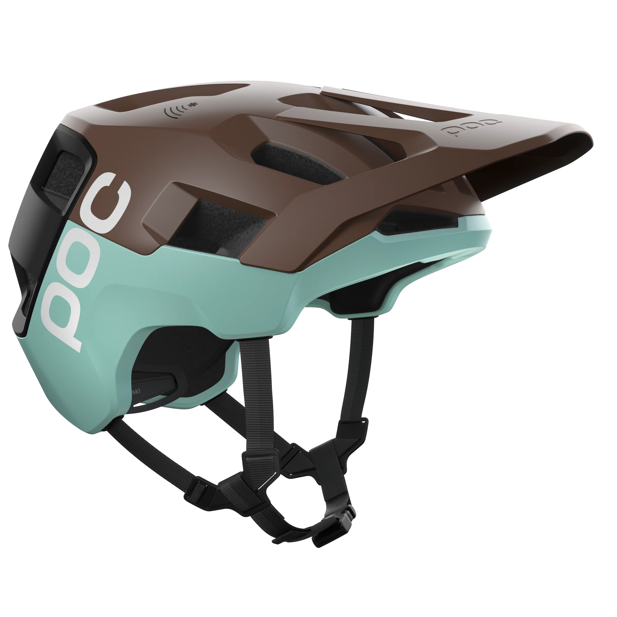 Casque VTT POC KORTAL RACE MIPS Marron/Bleu - Image 3