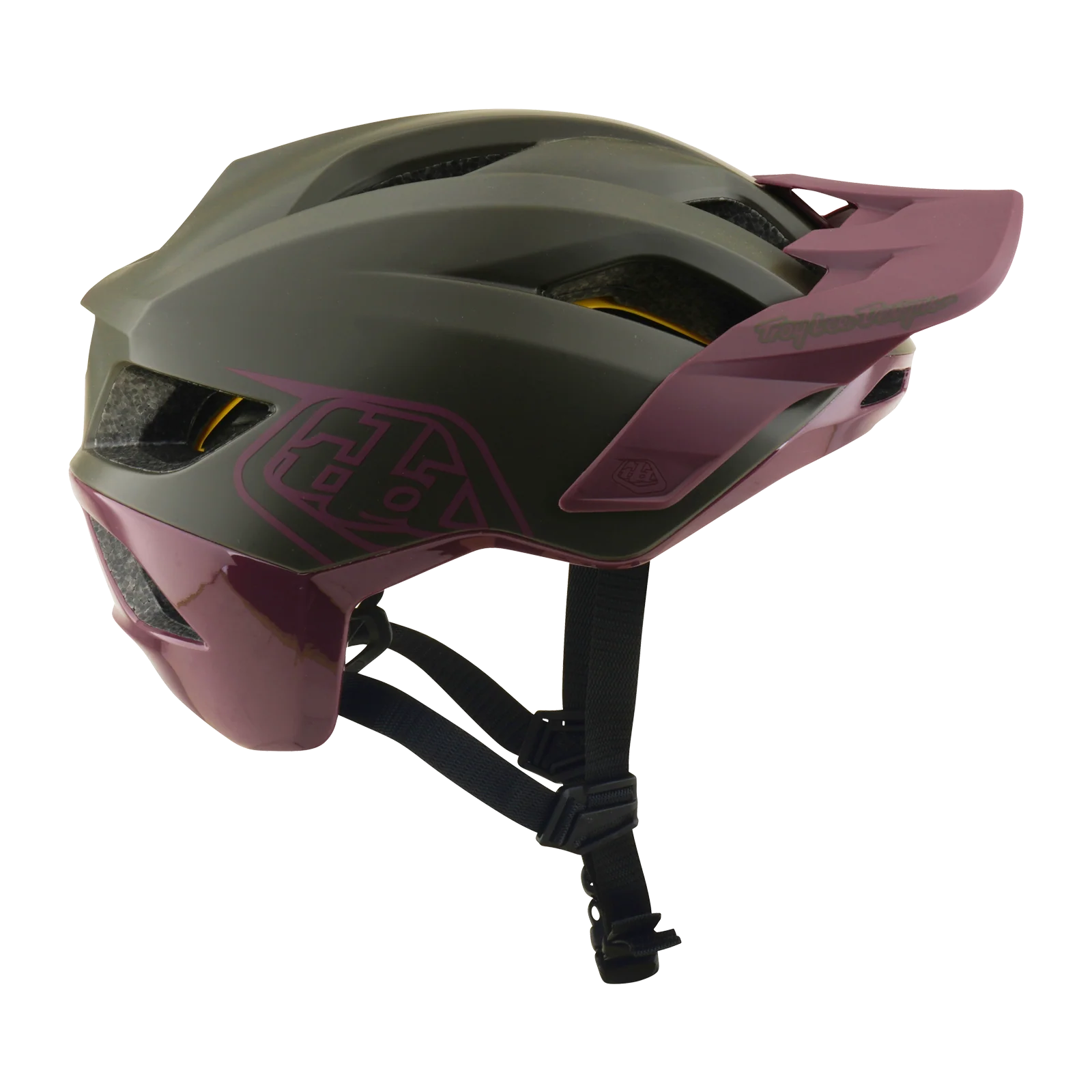Casque VTT TROY LEE DESIGNS FLOWLINE POINT MIPS Gris/Prune - Image 2