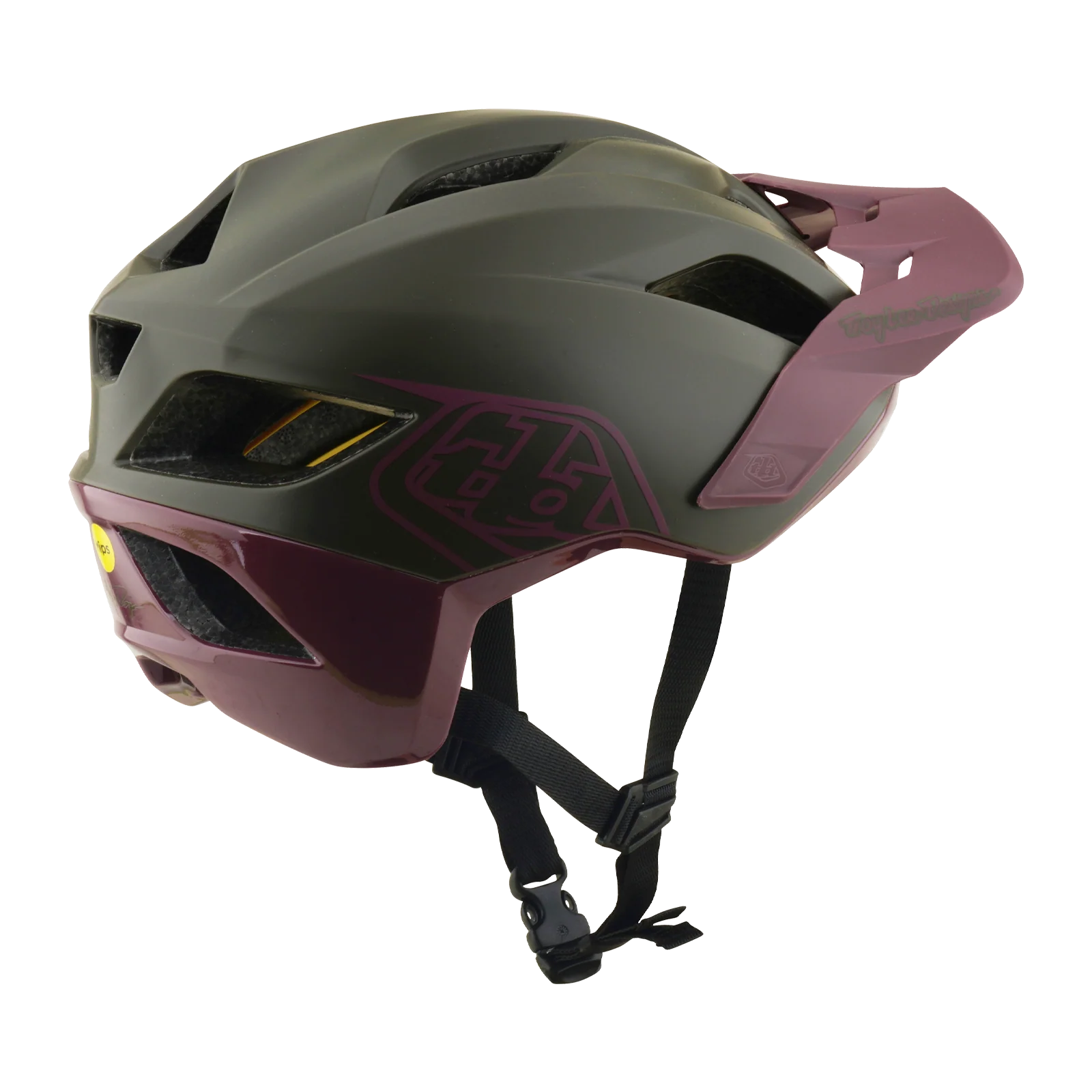 Casque VTT TROY LEE DESIGNS FLOWLINE POINT MIPS Gris/Prune - Image 5