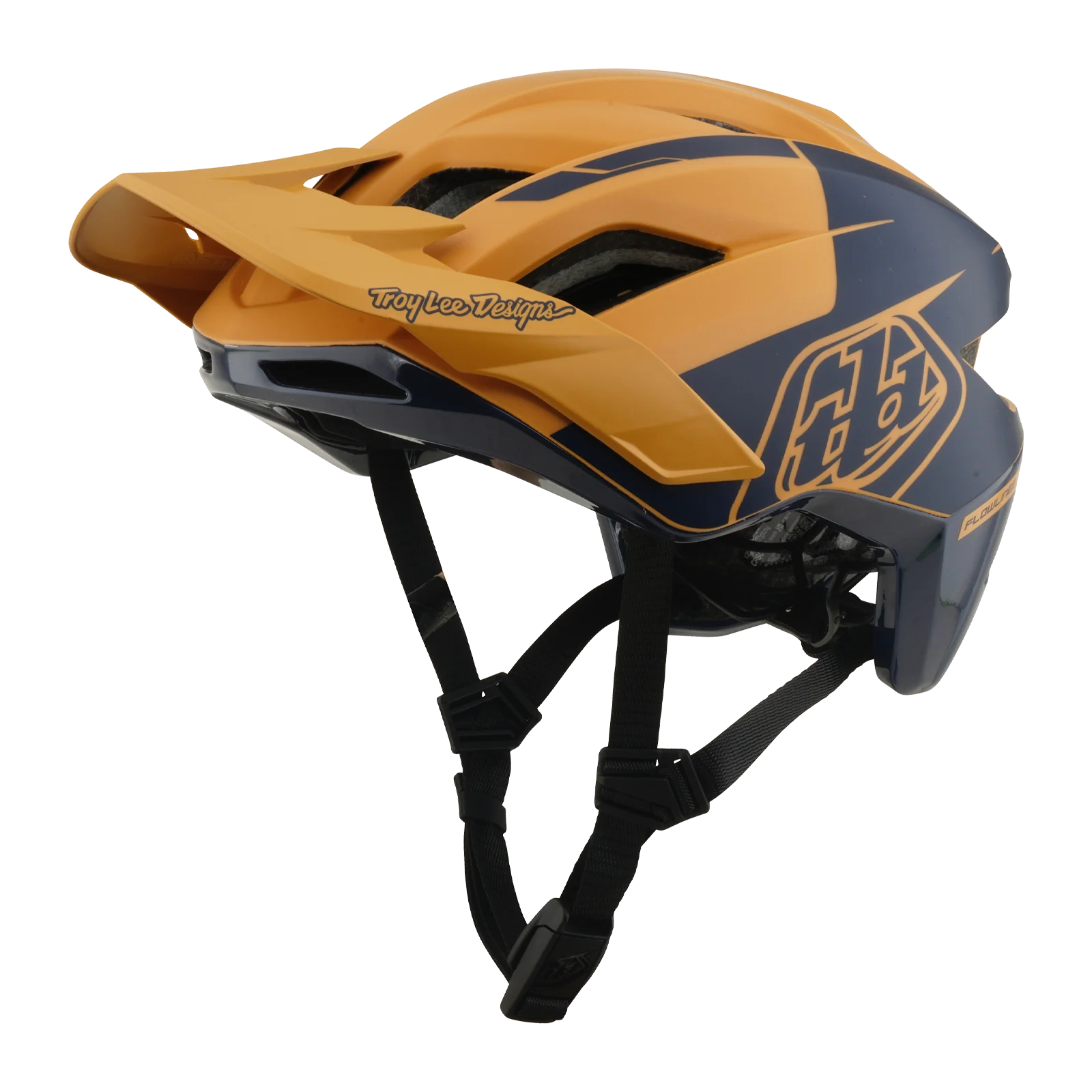Casque VTT TROY LEE DESIGNS FLOWLINE SE MIPS HYDRO Moutarde/Noir - Image 6
