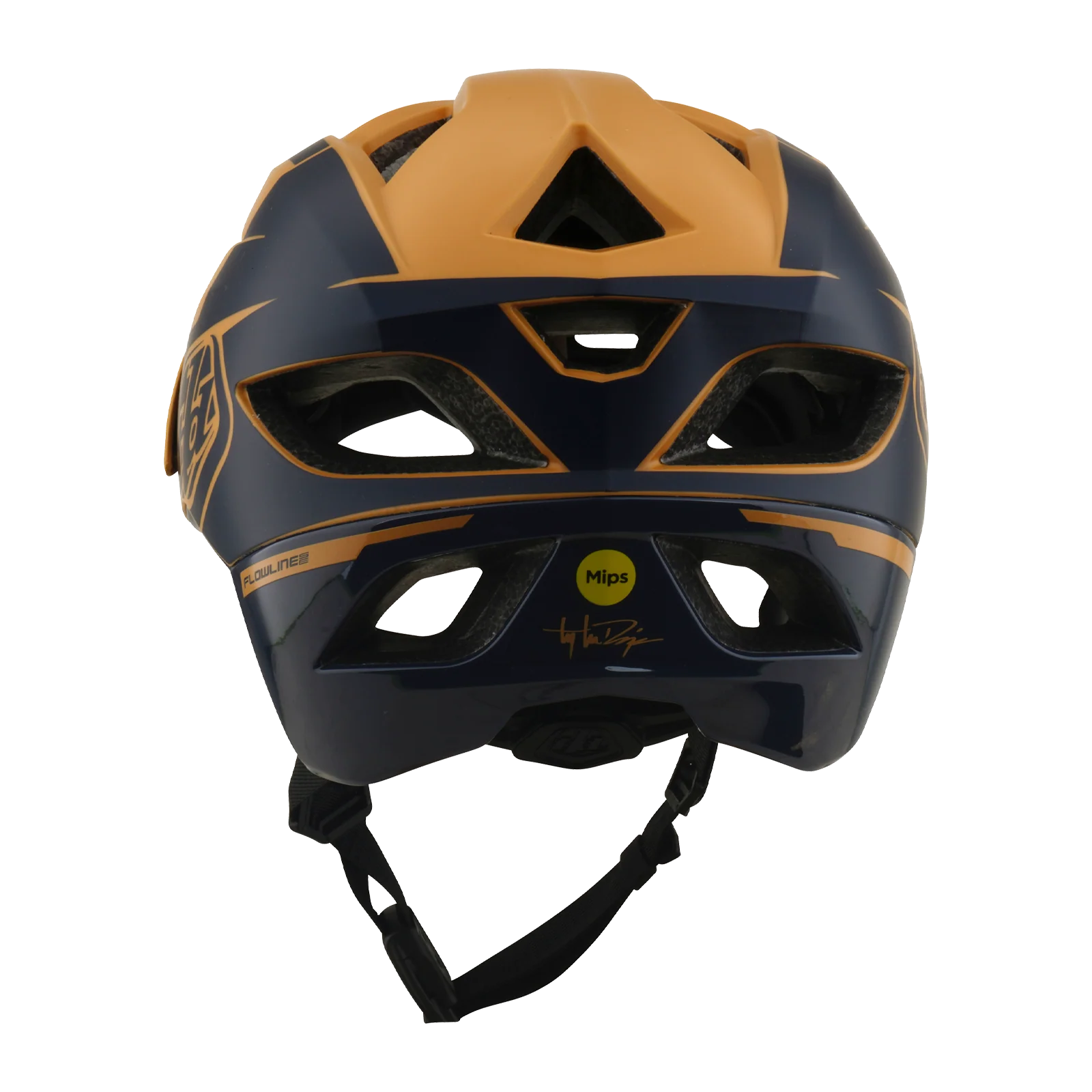Casque VTT TROY LEE DESIGNS FLOWLINE SE MIPS HYDRO Moutarde/Noir - Image 8