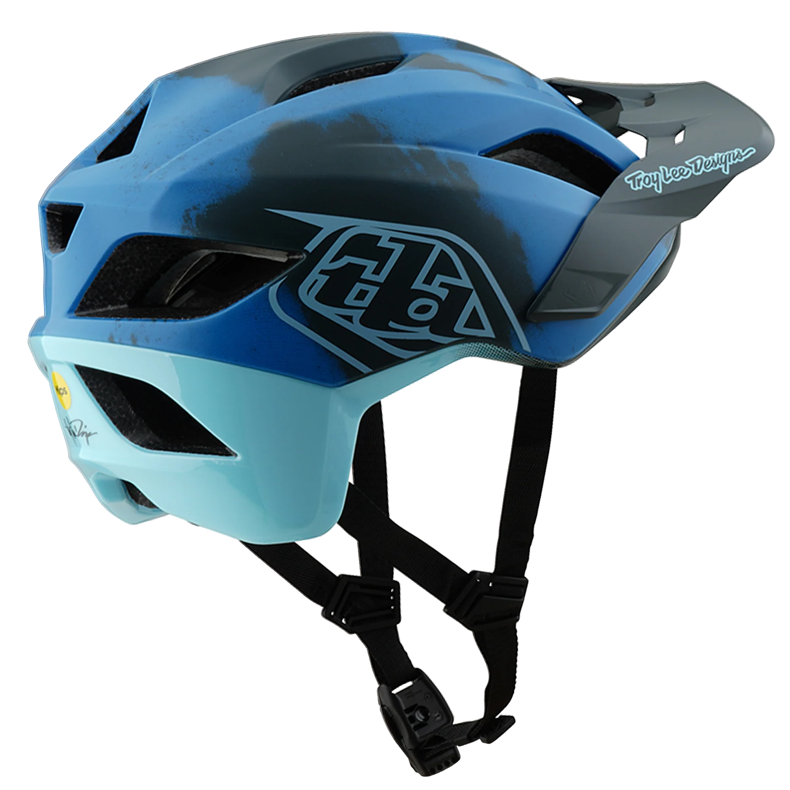 Casque VTT TROY LEE DESIGNS FLOWLINE SE MIPS Bleu Camo - Image 2