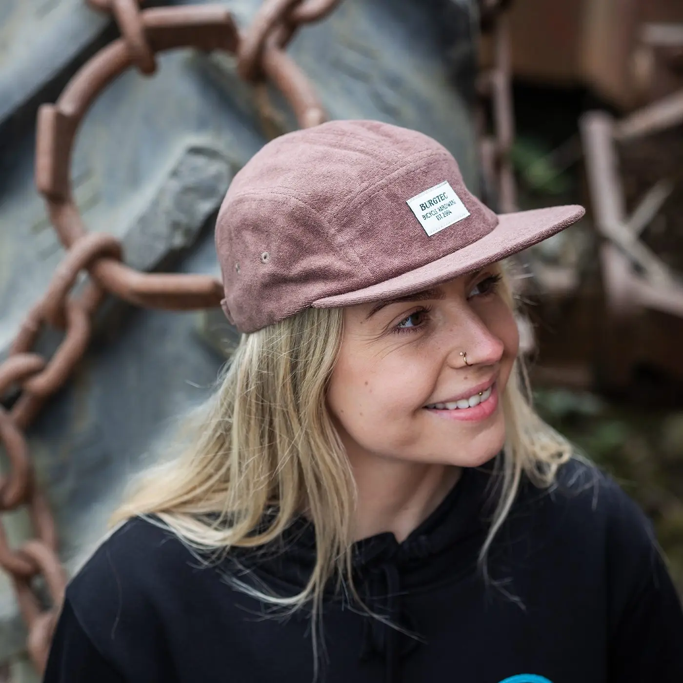 Casquette BURGTEC ARCADE FIVE PANEL Marron - Image 9