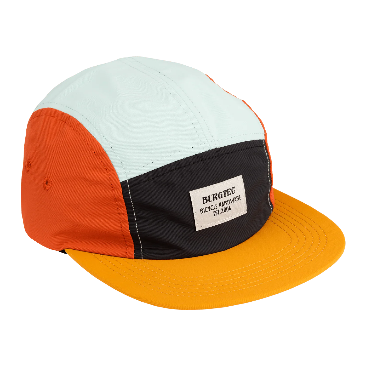 Casquette BURGTEC COURIER FIVE PANEL Moutarde - Image 2