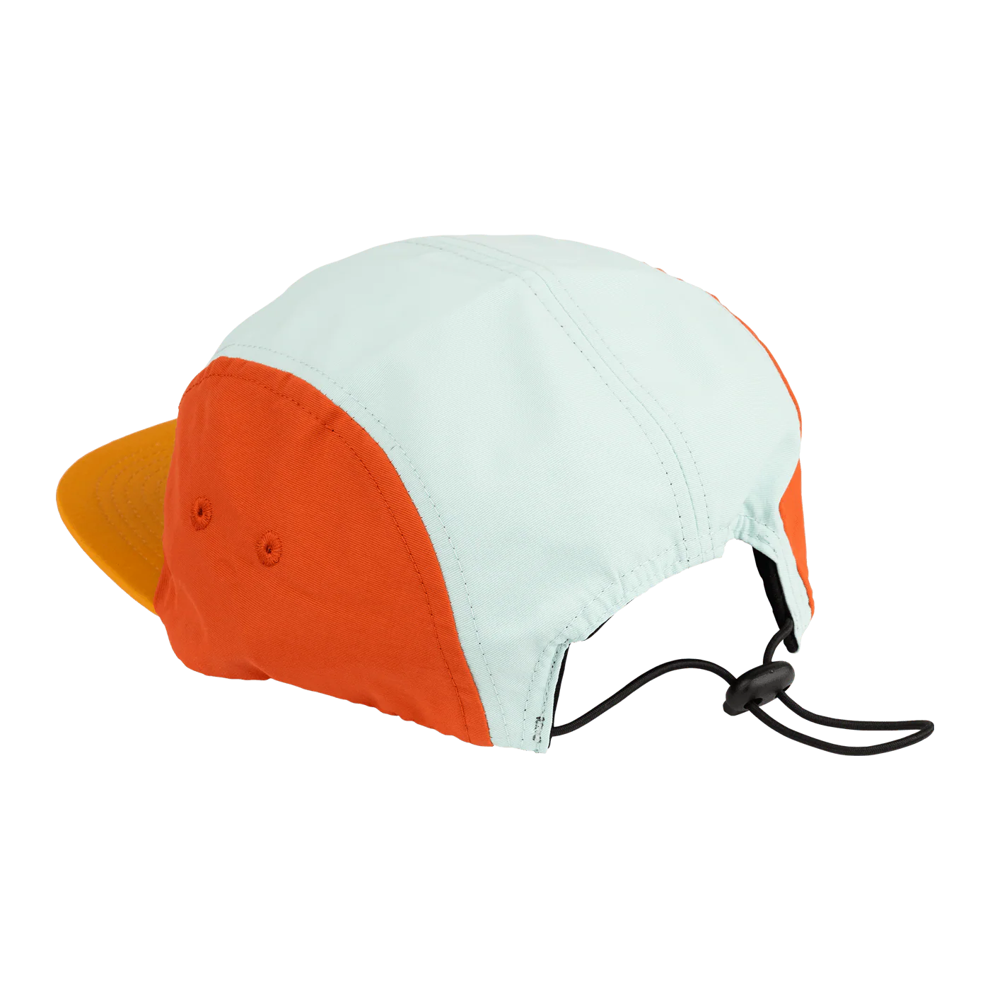 Casquette BURGTEC COURIER FIVE PANEL Moutarde - Image 3