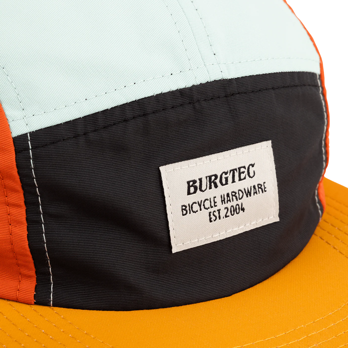 Casquette BURGTEC COURIER FIVE PANEL Moutarde - Image 4