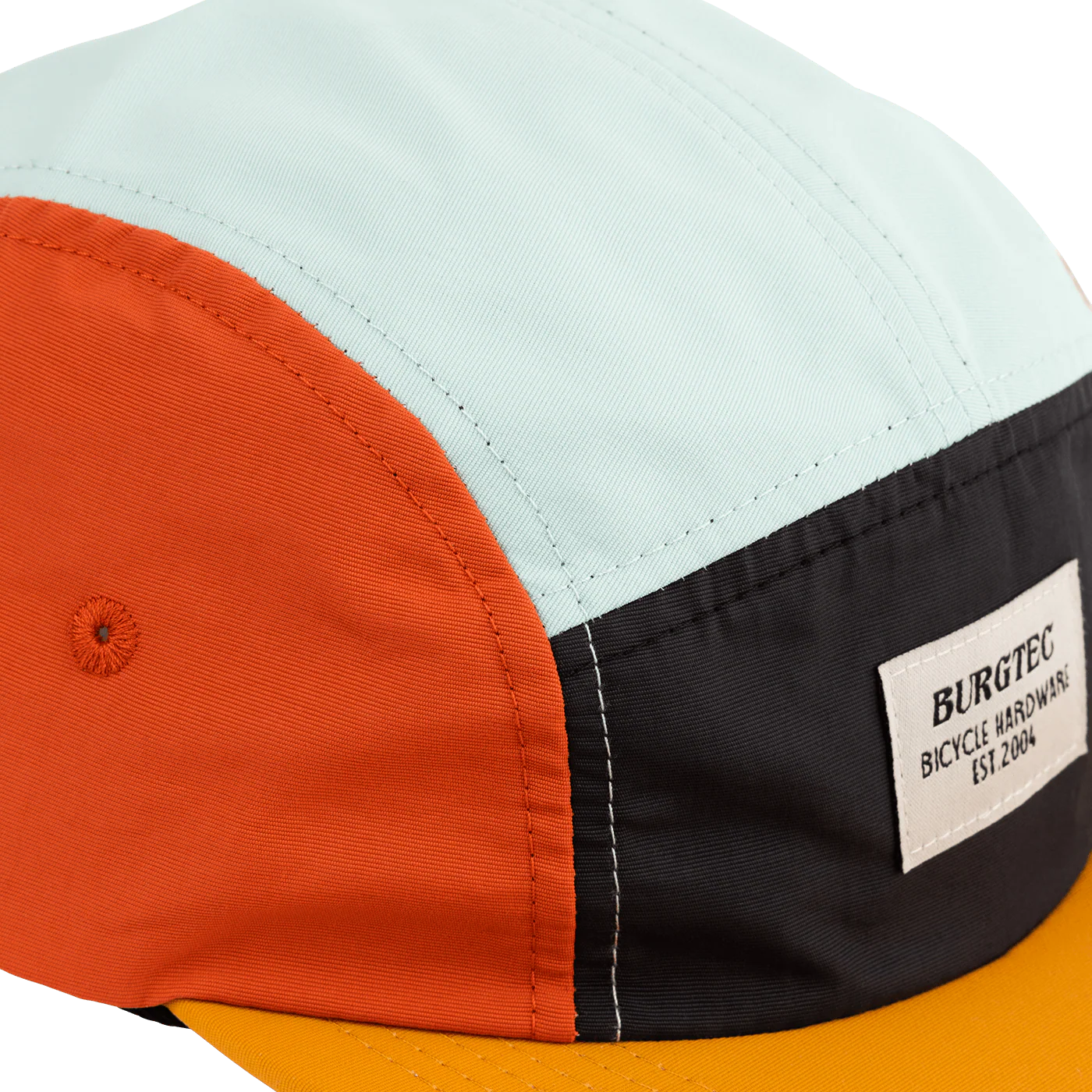 Casquette BURGTEC COURIER FIVE PANEL Moutarde - Image 5