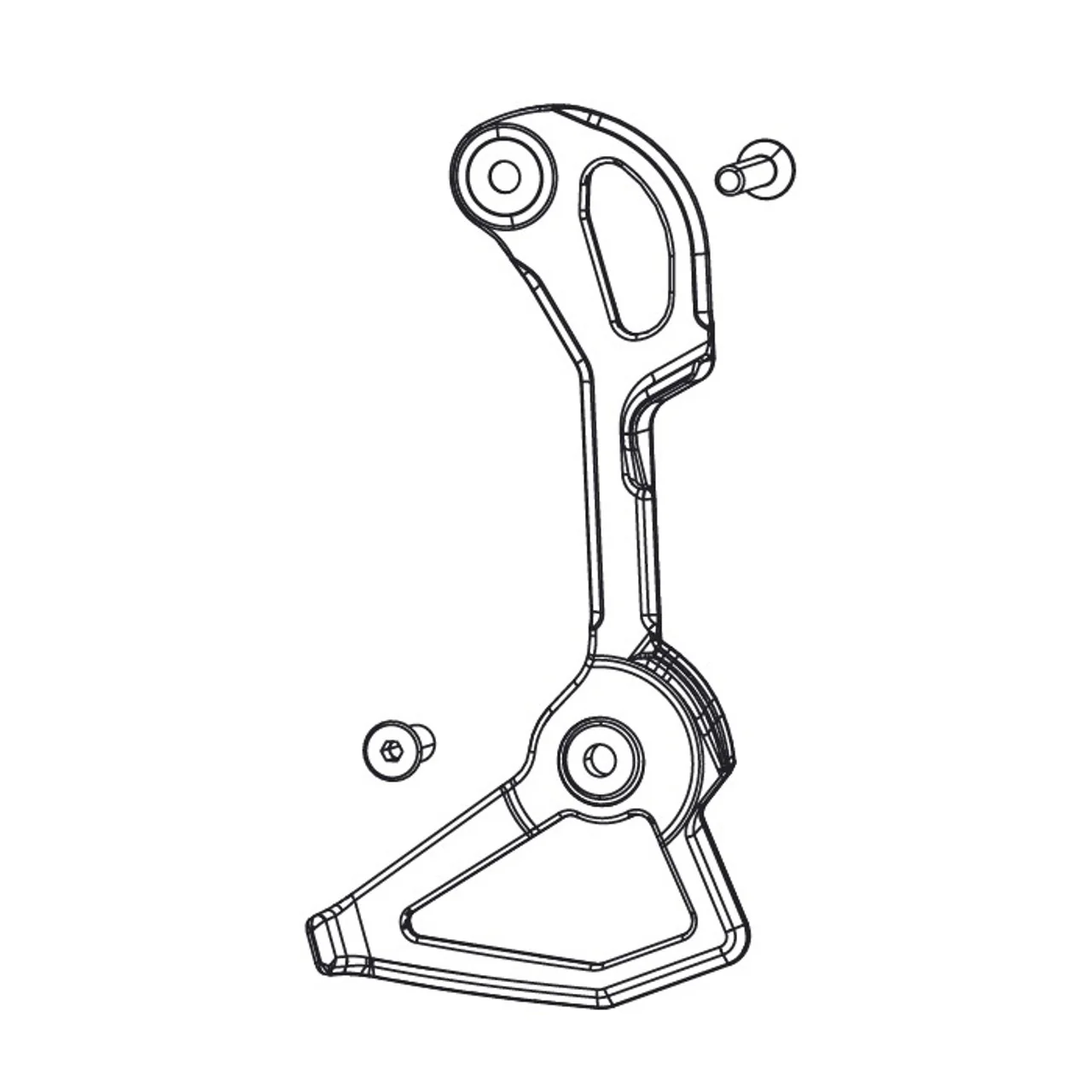 Chape de Dérailleur Arrière Interne SRAM RED AXS E1