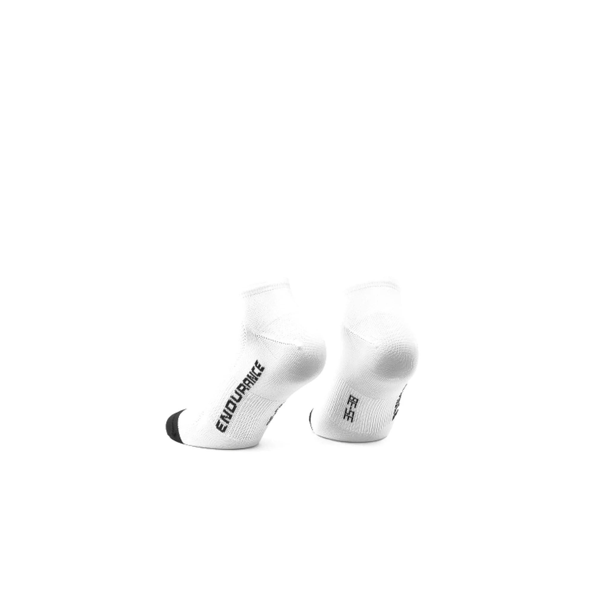 Chaussettes ASSOS ENDURANCE LOW S11 Blanc - Image 2