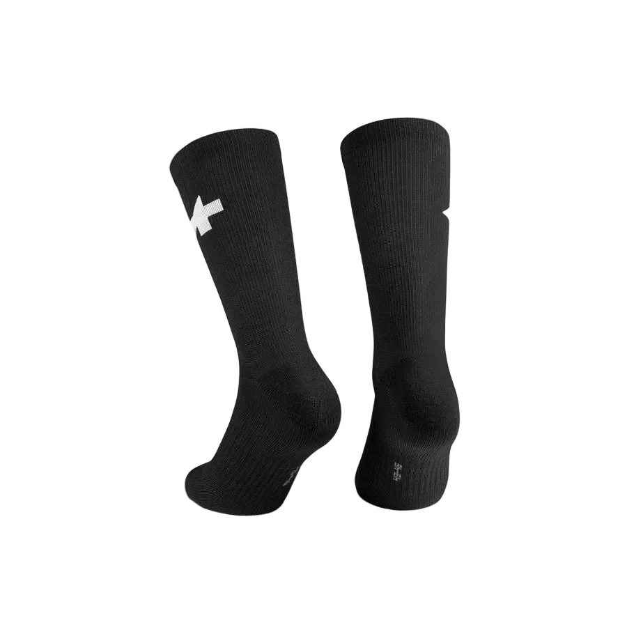 Chaussettes ASSOS WINTER Noir - Image 2