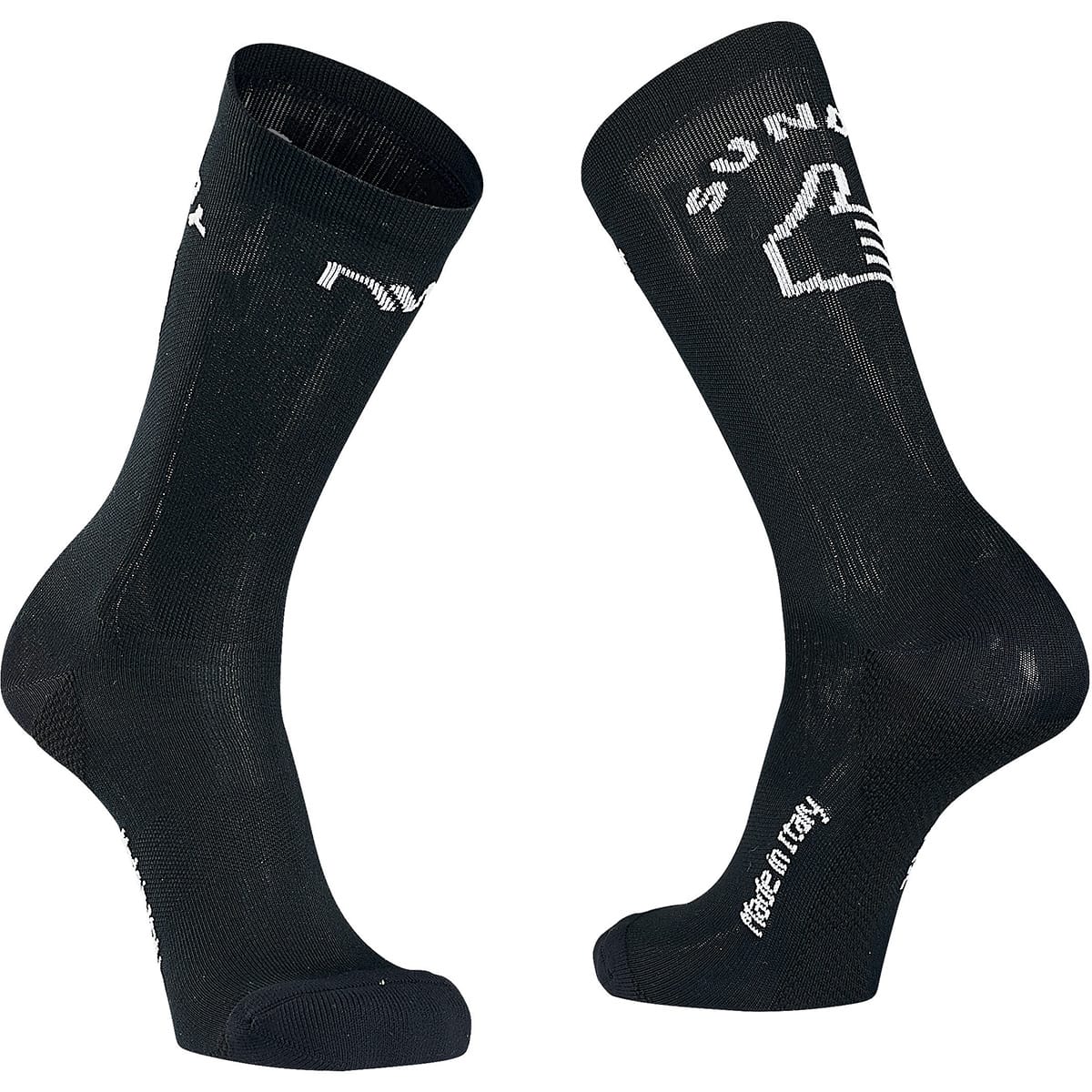 Chaussettes NORTHWAVE SUNDAY MONDAY HIGH PRIMALOFT Noir - Image 2