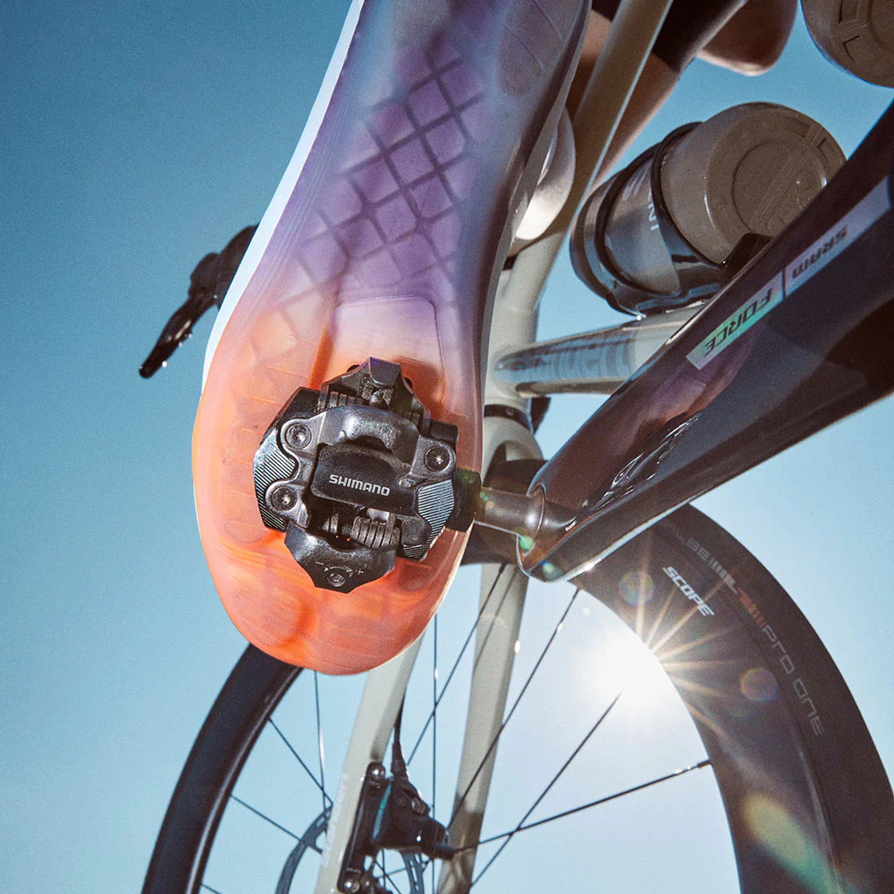 Chaussures Gravel FIZIK BEAT Blanc/Orange - Image 8
