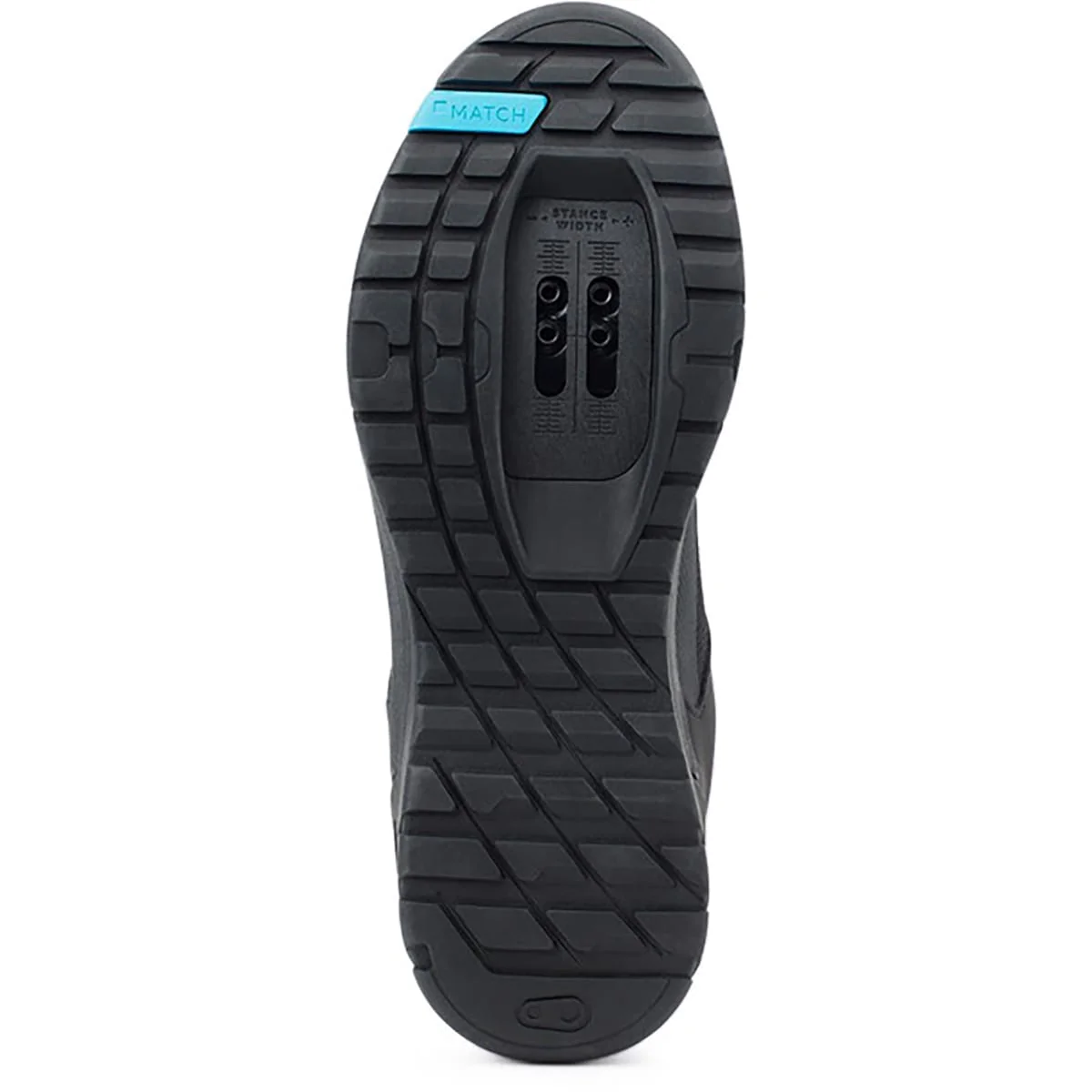 Chaussures VTT CRANKBROTHERS MALLET ENDURO LACE CLIP-IN Noir/Bleu - Image 2