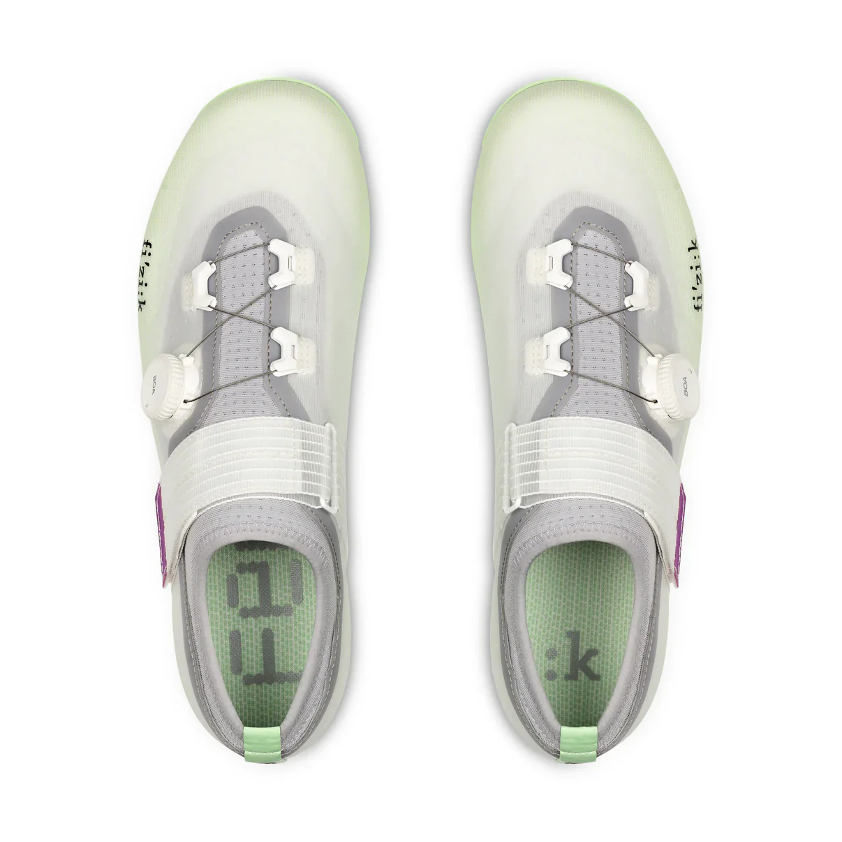 Chaussures VTT XC/Gravel FIZIK FEROX 2 Gris/Vert - Image 8