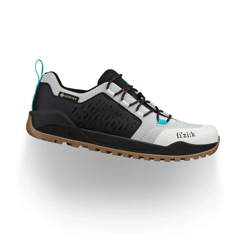 Chaussures VTT FIZIK TERRA ERGOLACE GTX FLAT Noir/Bleu