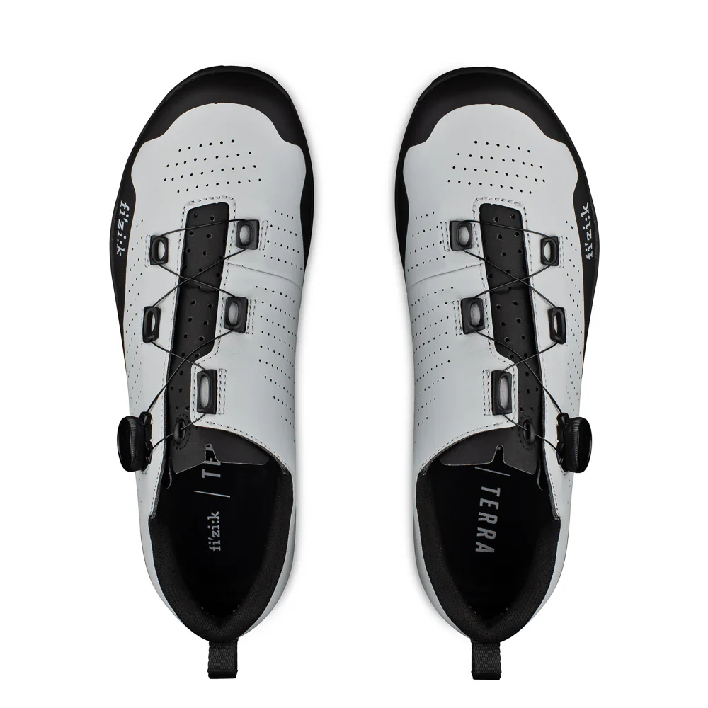 Chaussures VTT XC/Gravel FIZIK TERRA ATLAS Gris/Noir - Image 2