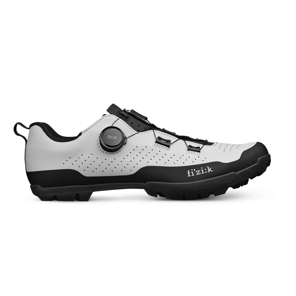 Chaussures VTT XC/Gravel FIZIK TERRA ATLAS Gris/Noir - Image 7