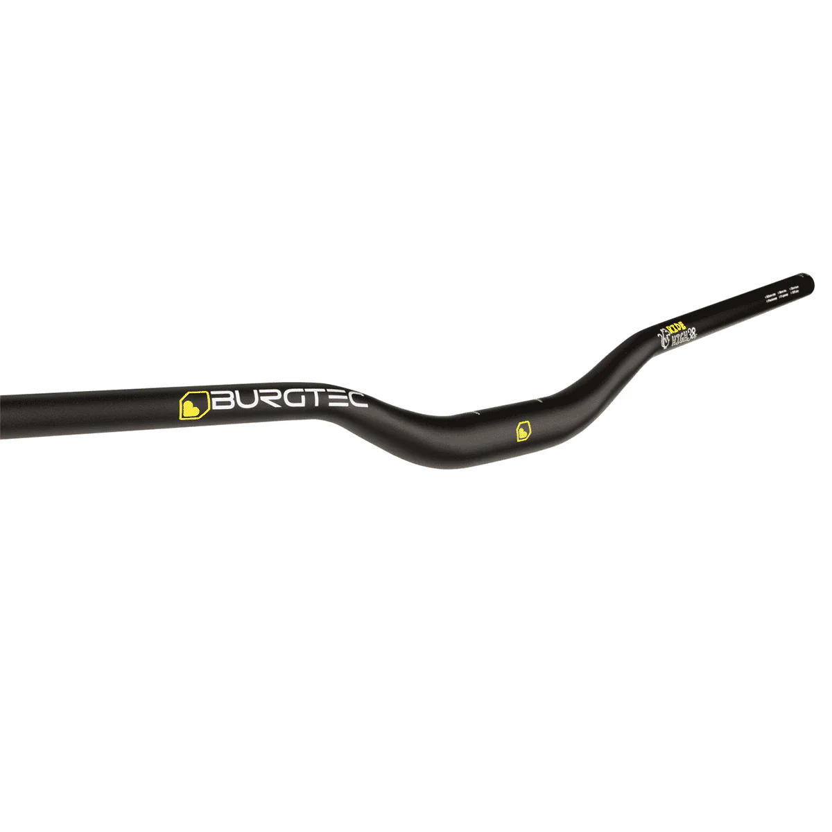 Cintre BURGTEC RIDE HIGH JOSH BRYCELAND SIGNATURE Rise 38mm 800mm Noir