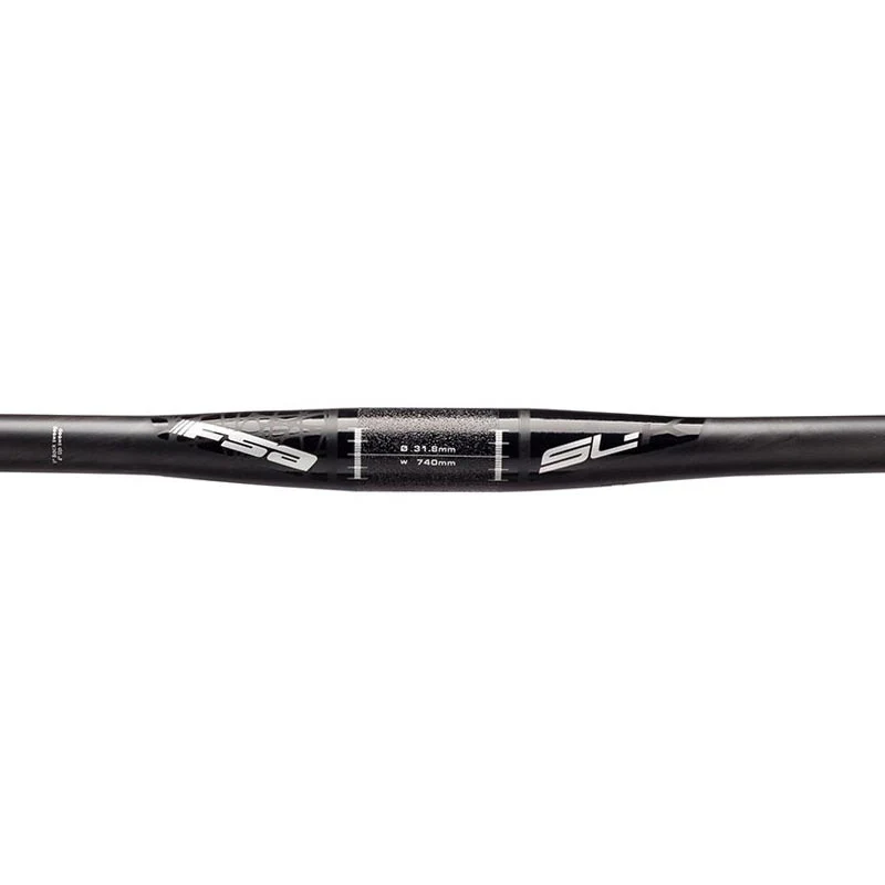 Cintre FSA SL-K Carbone Plat 740mm Gris - Image 2