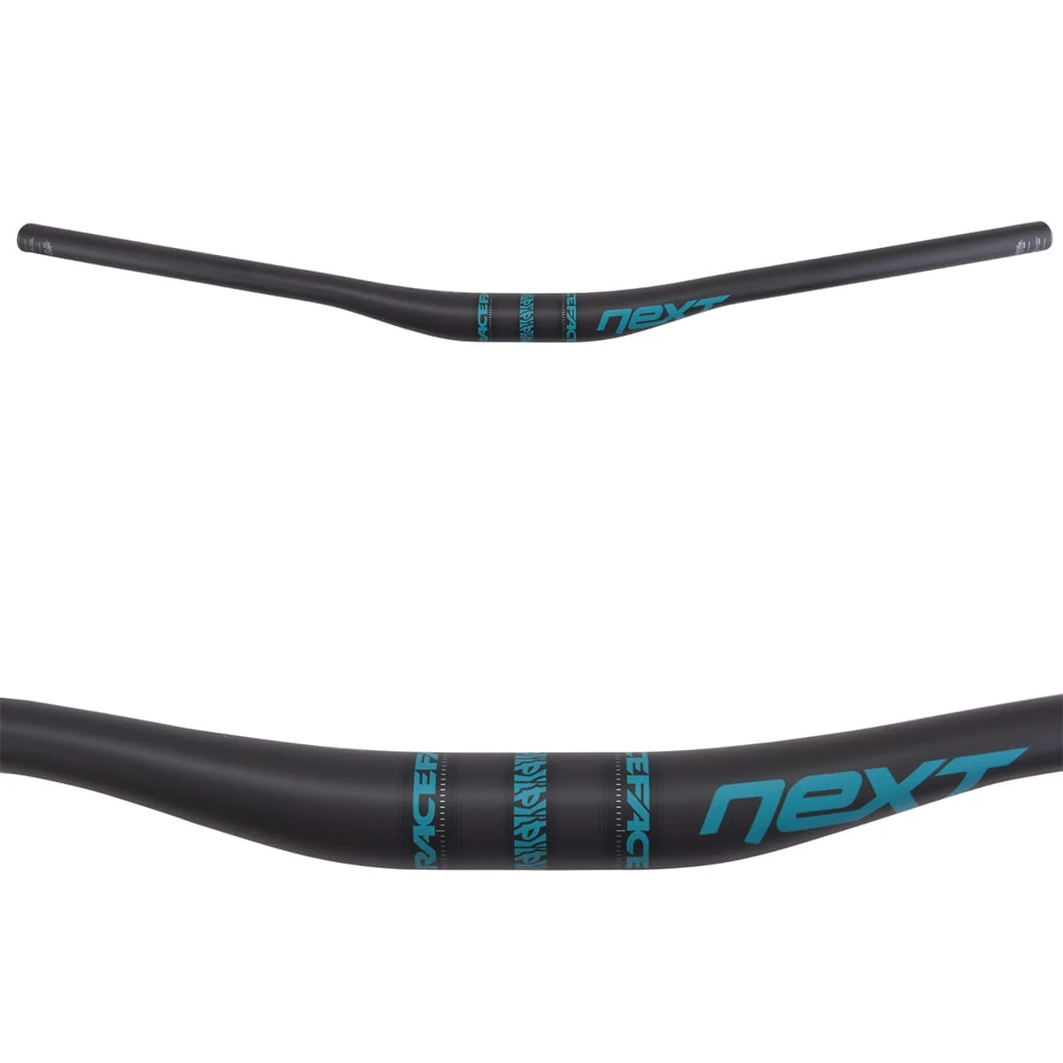 Cintre RACE FACE NEXT Rise 20mm 760mm Carbone/Turquoise - Image 2