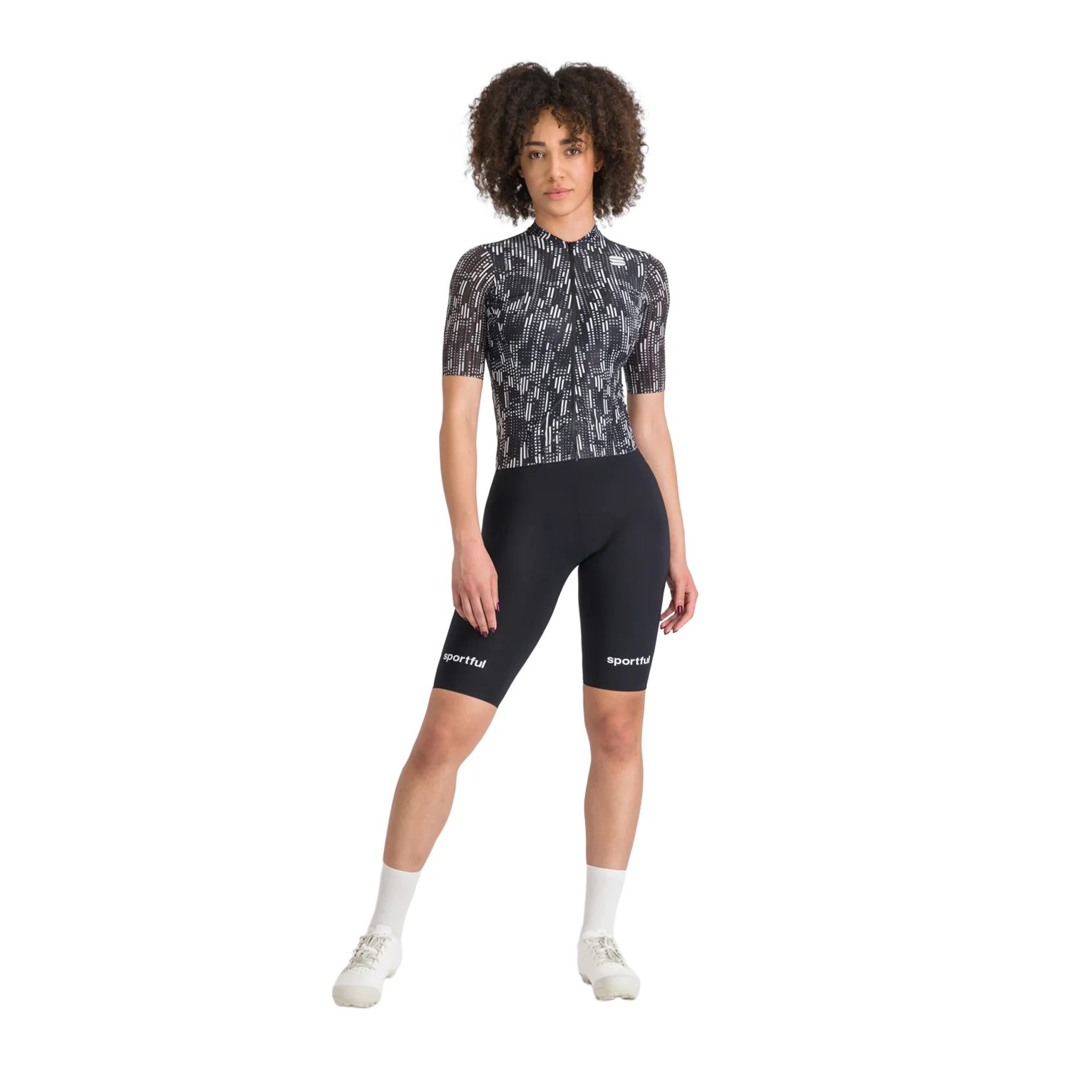 Combinaison SPORTFUL G-SUIT Manches Courtes Femme Noir/Blanc