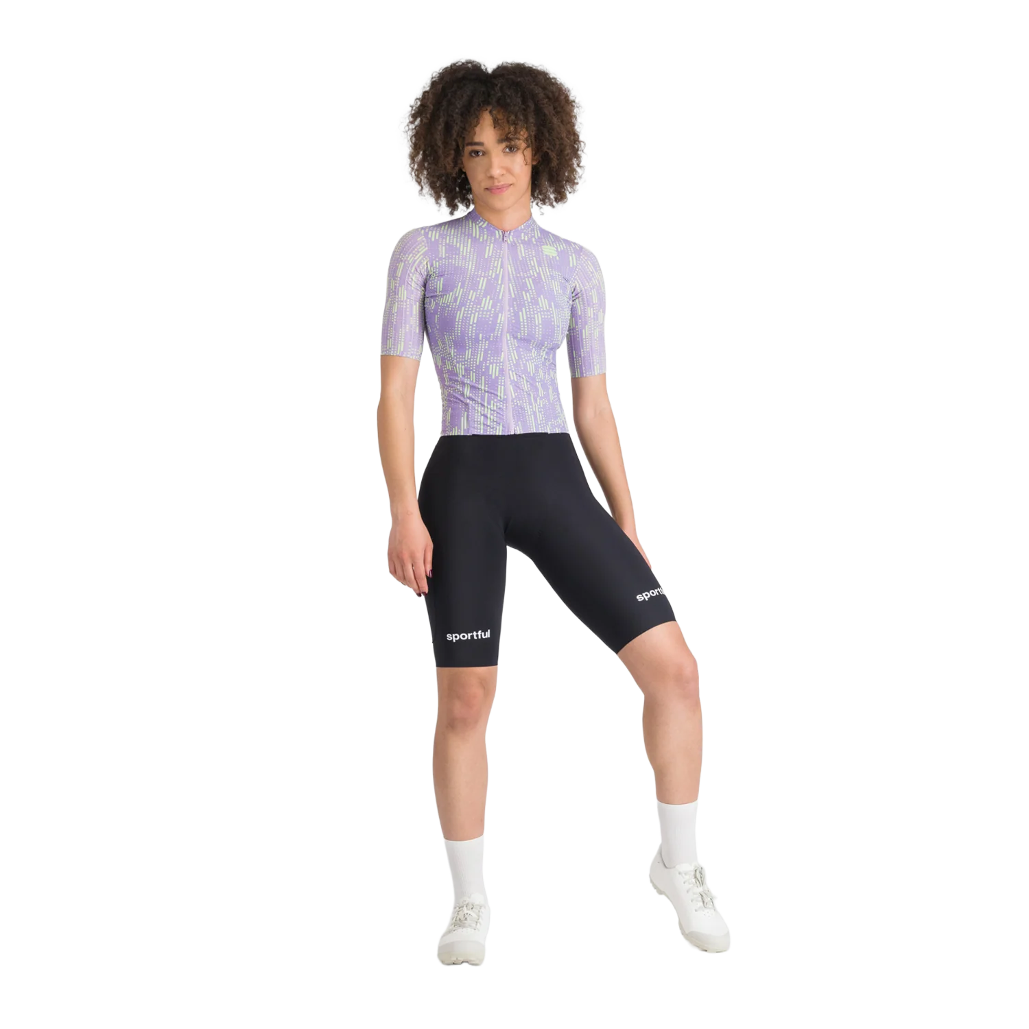 Combinaison SPORTFUL G-SUIT Manches Courtes Femme Noir/Violet