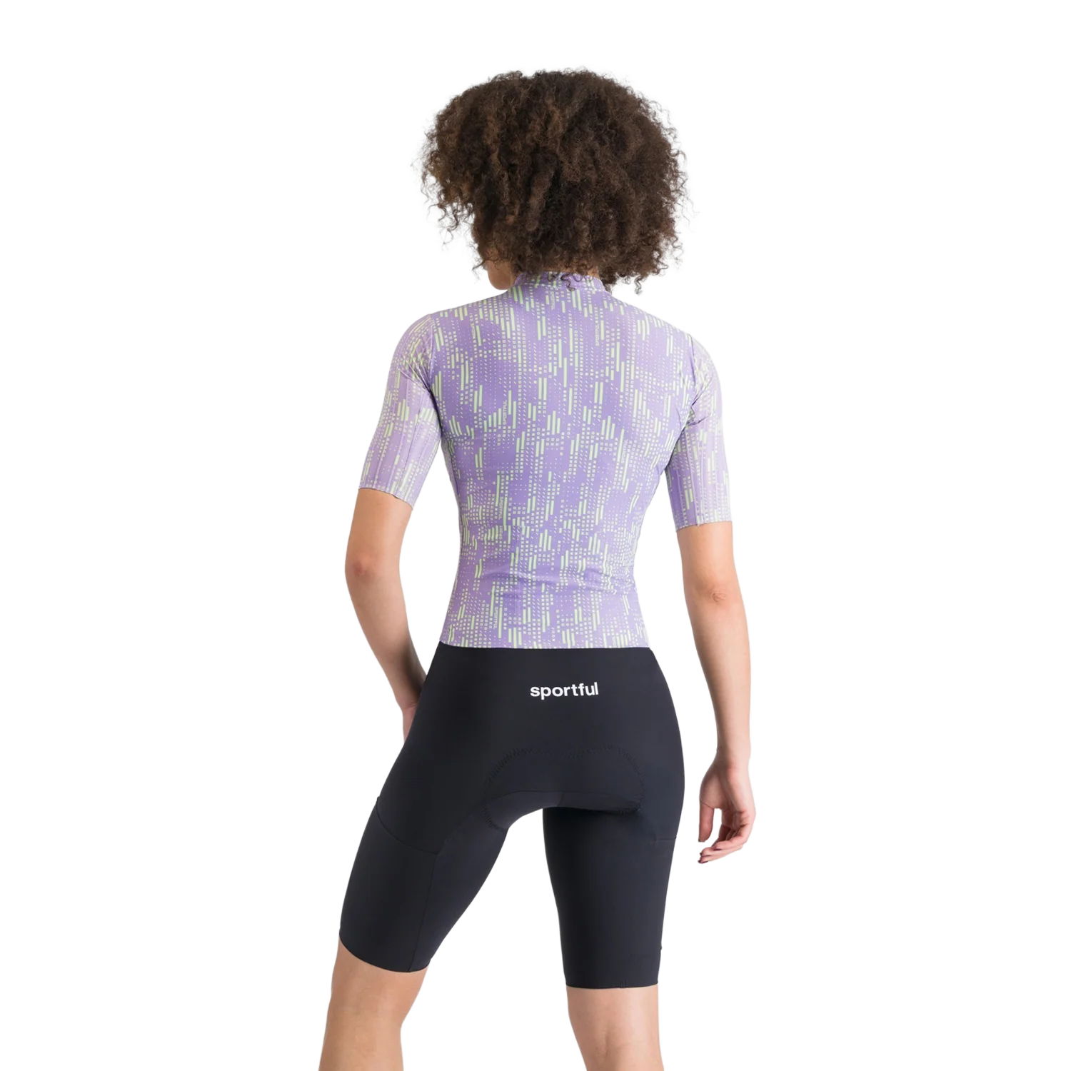 Combinaison SPORTFUL G-SUIT Manches Courtes Femme Noir/Violet - Image 2