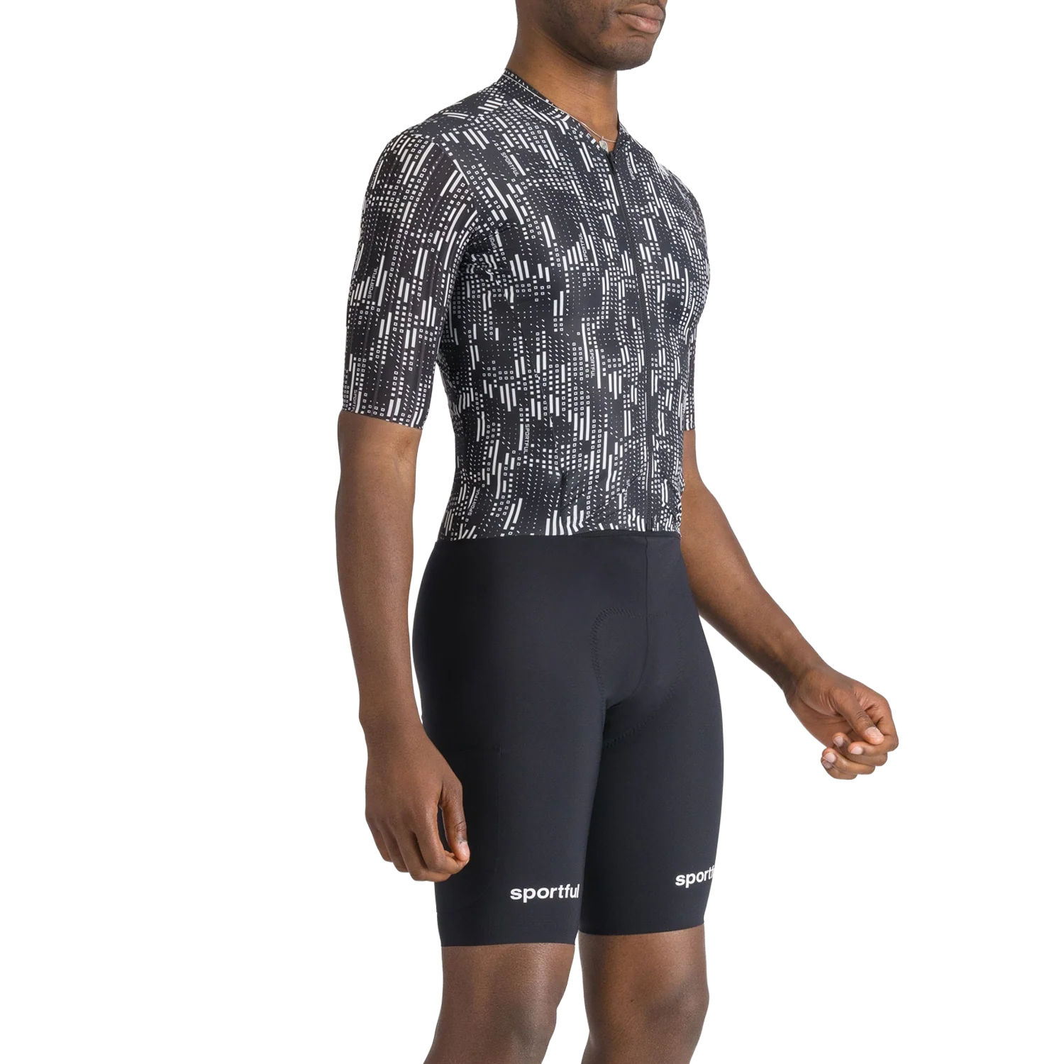 Combinaison SPORTFUL G-SUIT Manches Courtes Noir/Blanc - Image 5