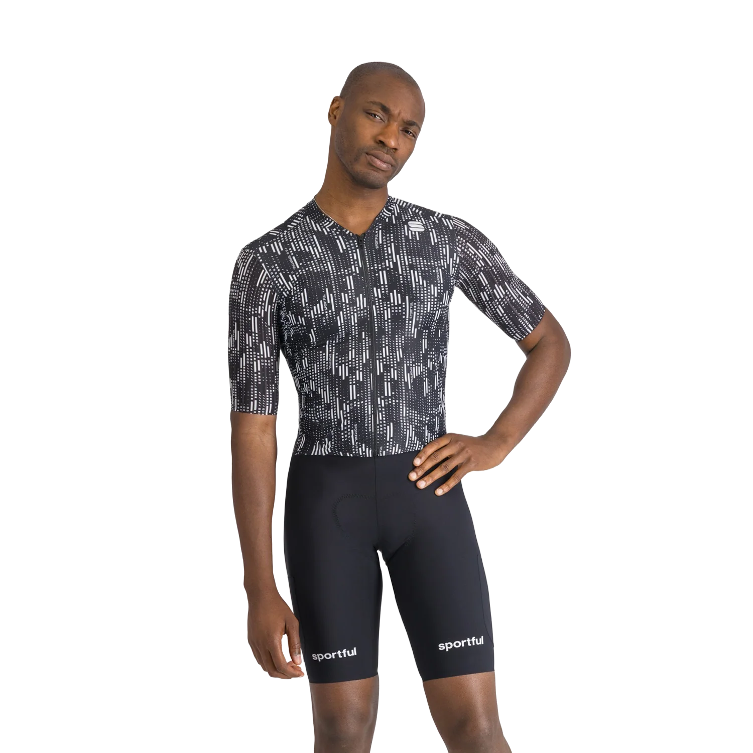 Combinaison SPORTFUL G-SUIT Manches Courtes Noir/Blanc - Image 7