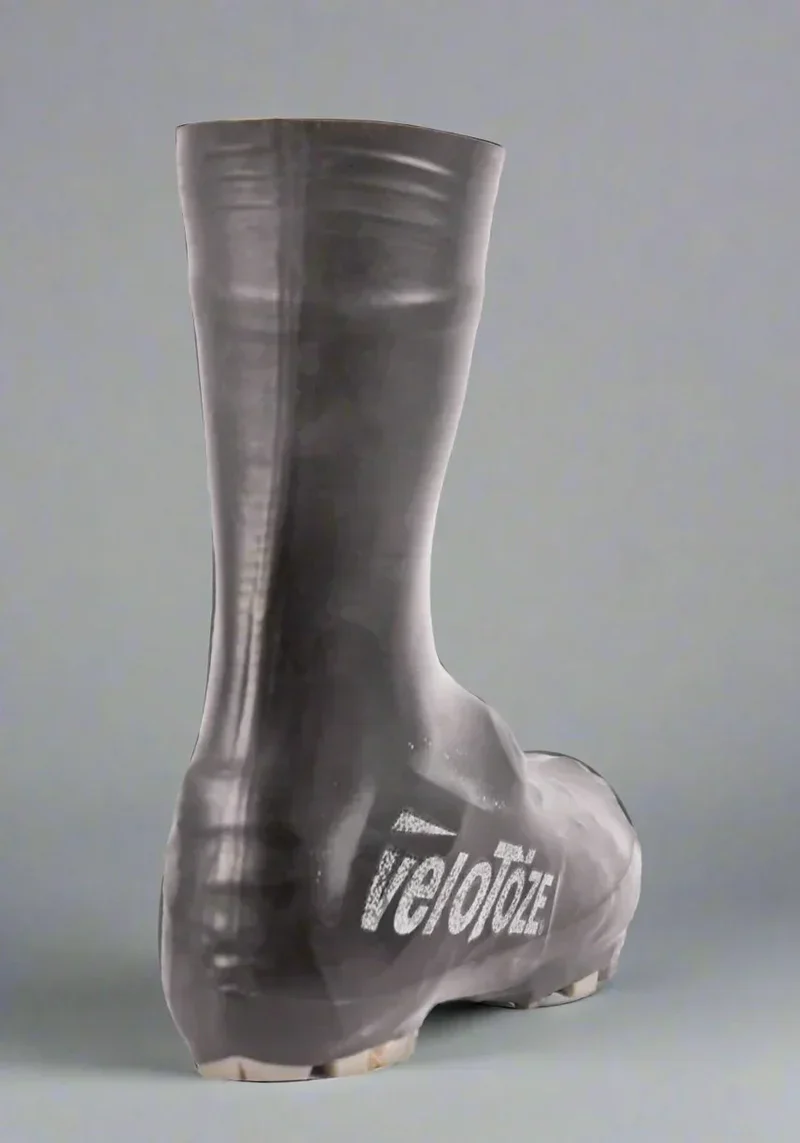 Couvre-Chaussure VELOTOZE HAUTES 2.0 SUPER STRONG Noir/Blanc - Image 3