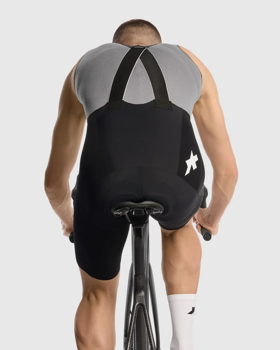 Cuissard Court à Bretelles ASSOS EQUIPE RSR BOLIDE S11 Noir - Image 6