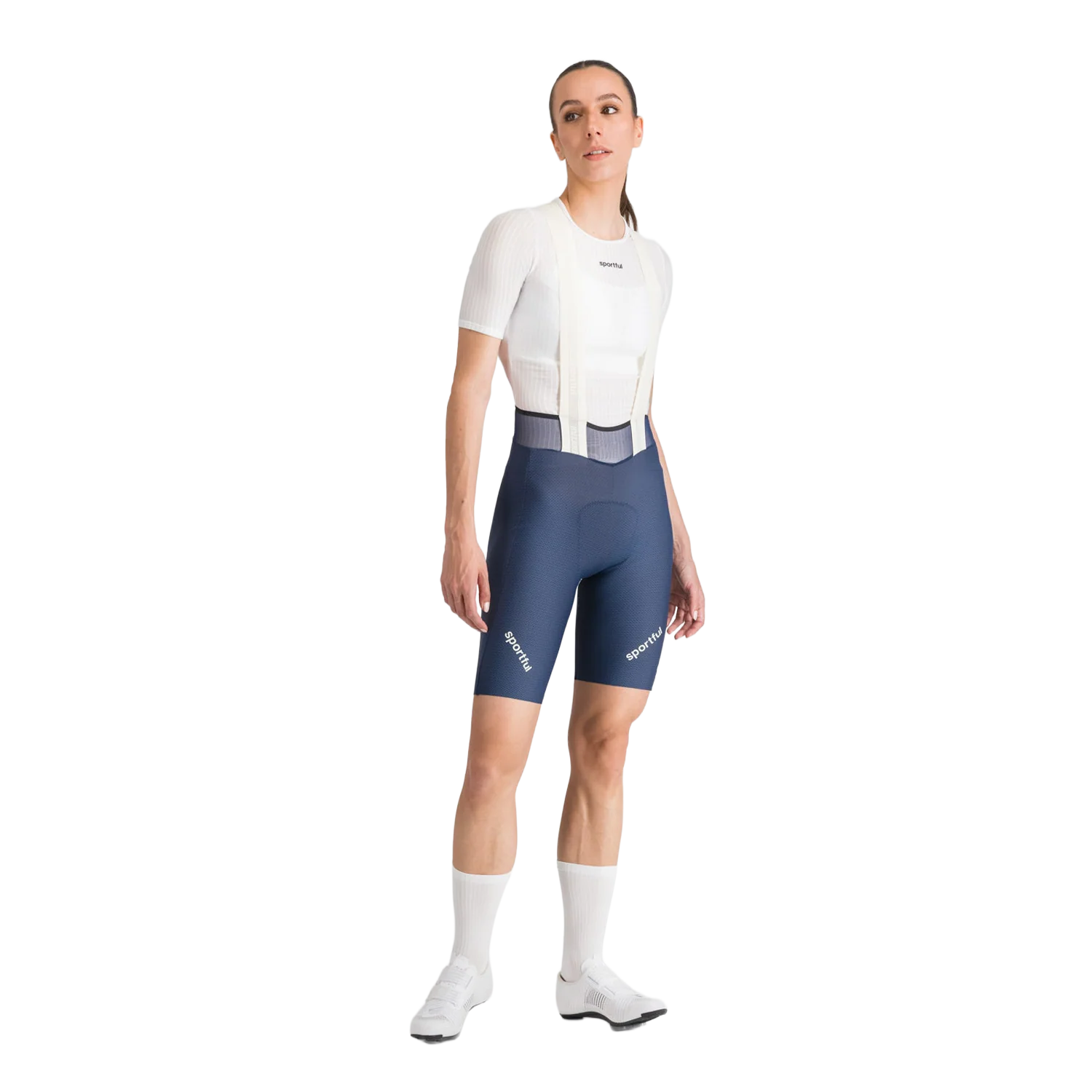 Cuissard Court à Bretelles SPORTFUL HYPEREPIC Femme Bleu