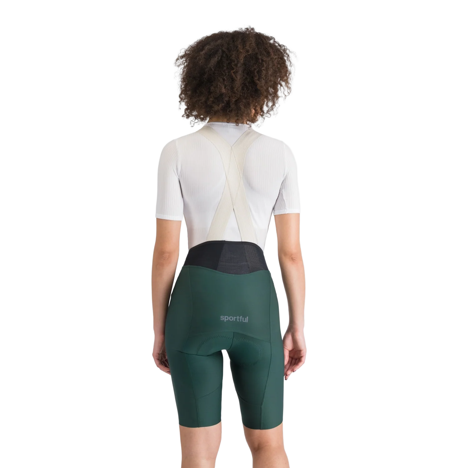 Cuissard Court à Bretelles SPORTFUL LTD 2 Femme Kaki - Image 3